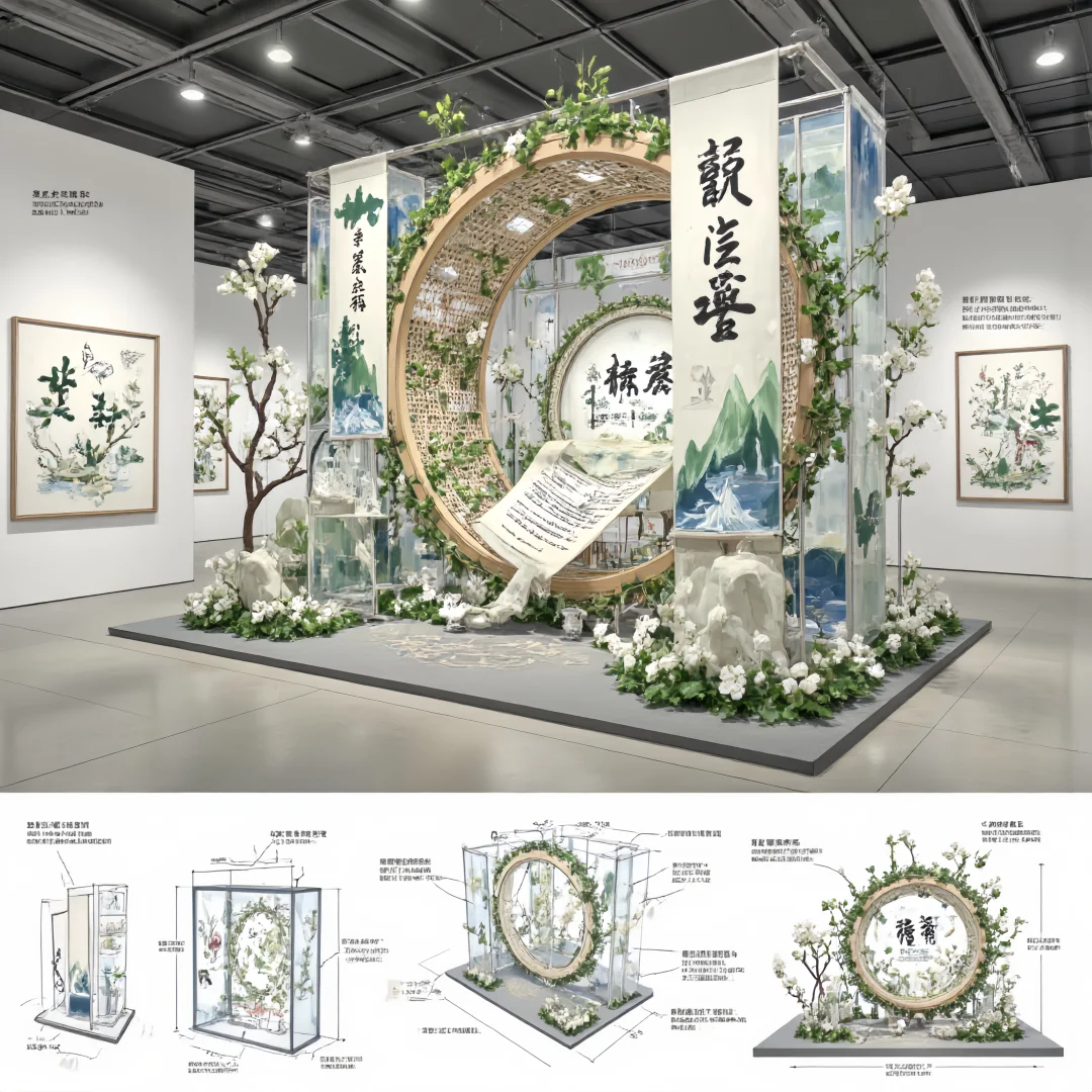 ✨当传统东方美学撞上当代艺术装置