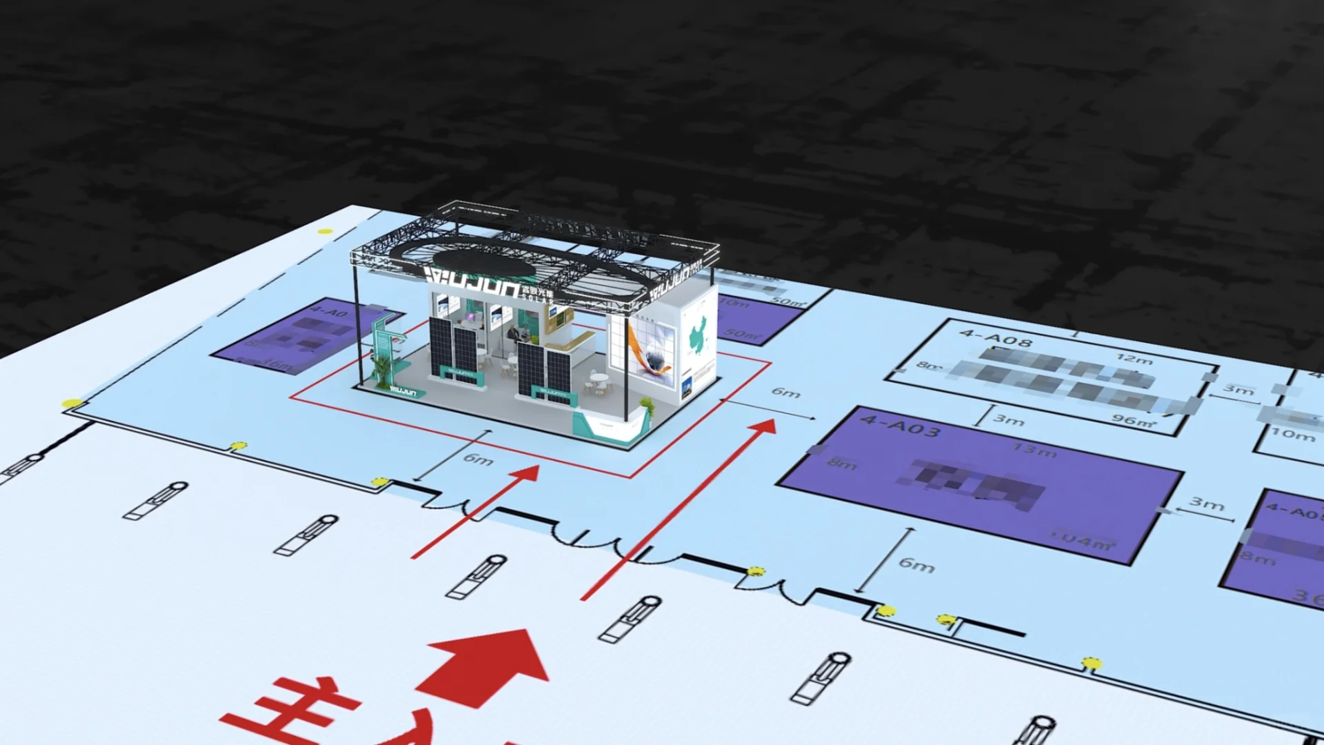 光伏展设计搭建SNEC｜武骏上海光伏展搭建
