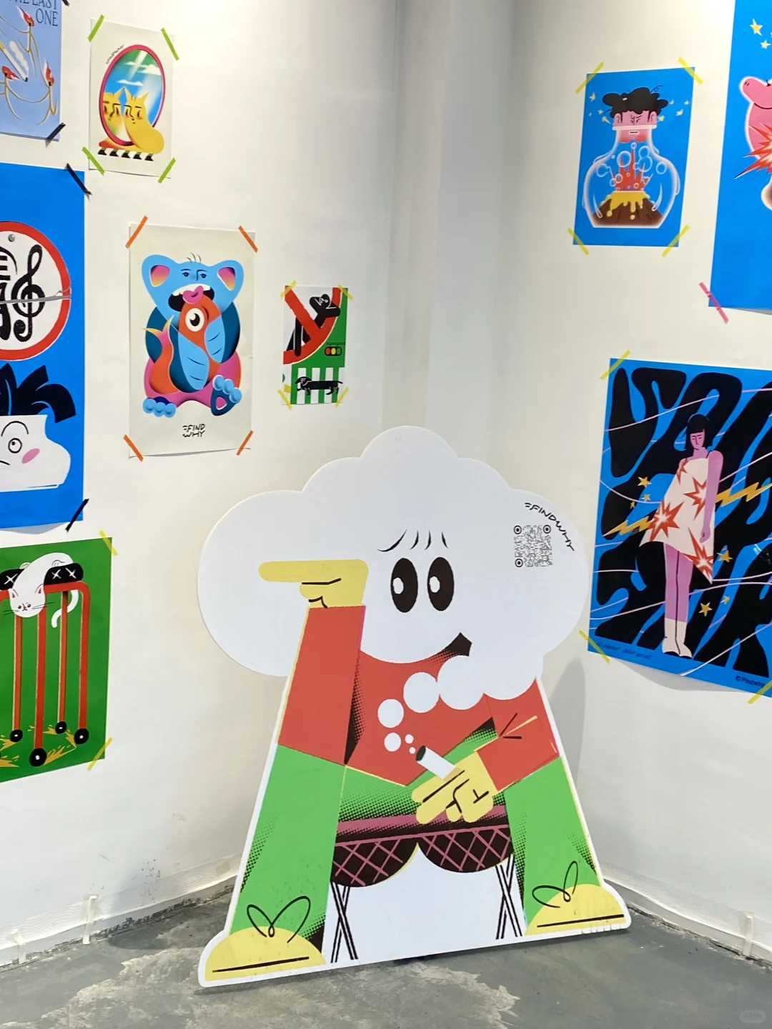 橘月游荡集｜济南快闪展｜抽象艺术