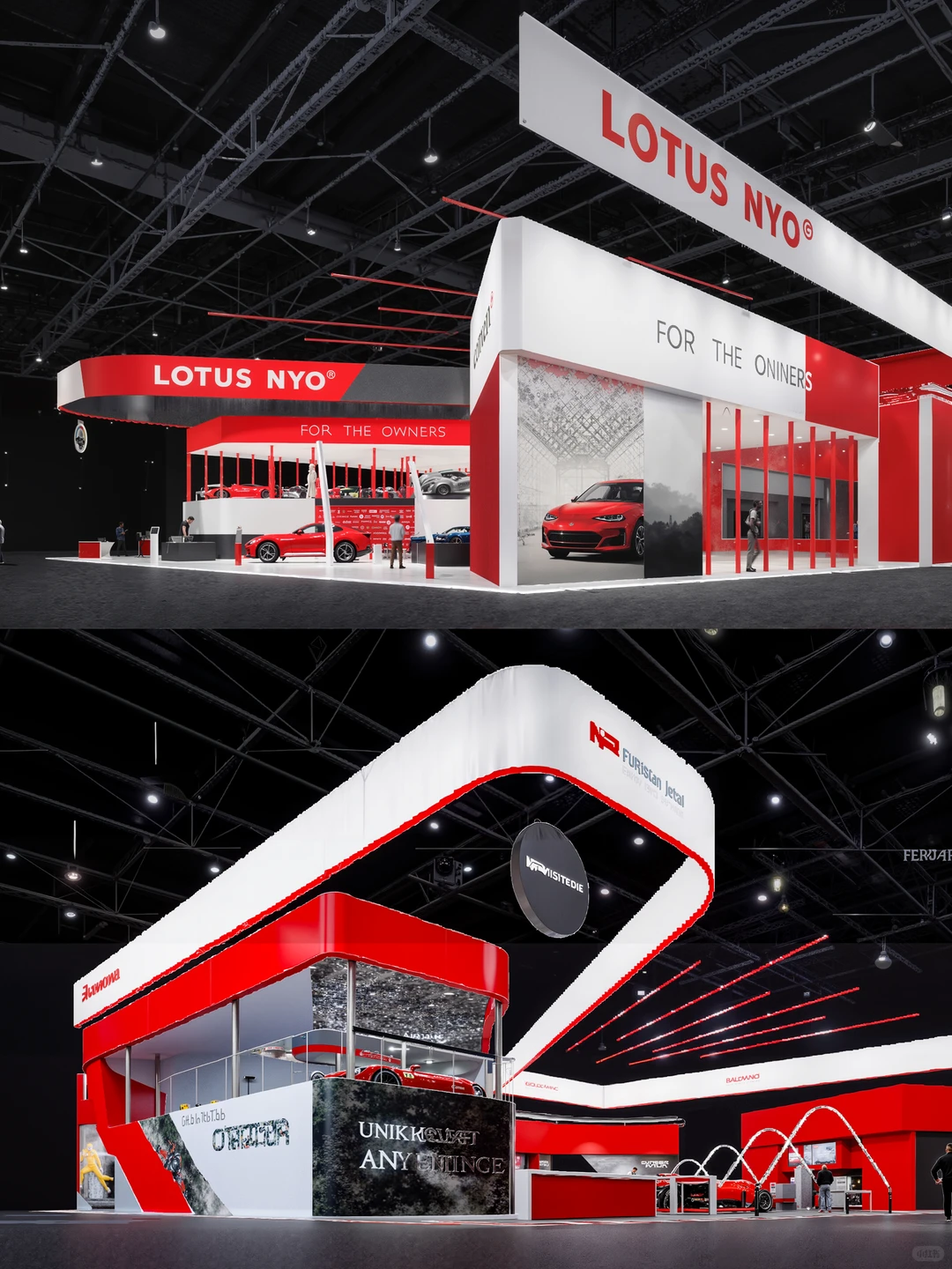 展台设计|汽车工业展台