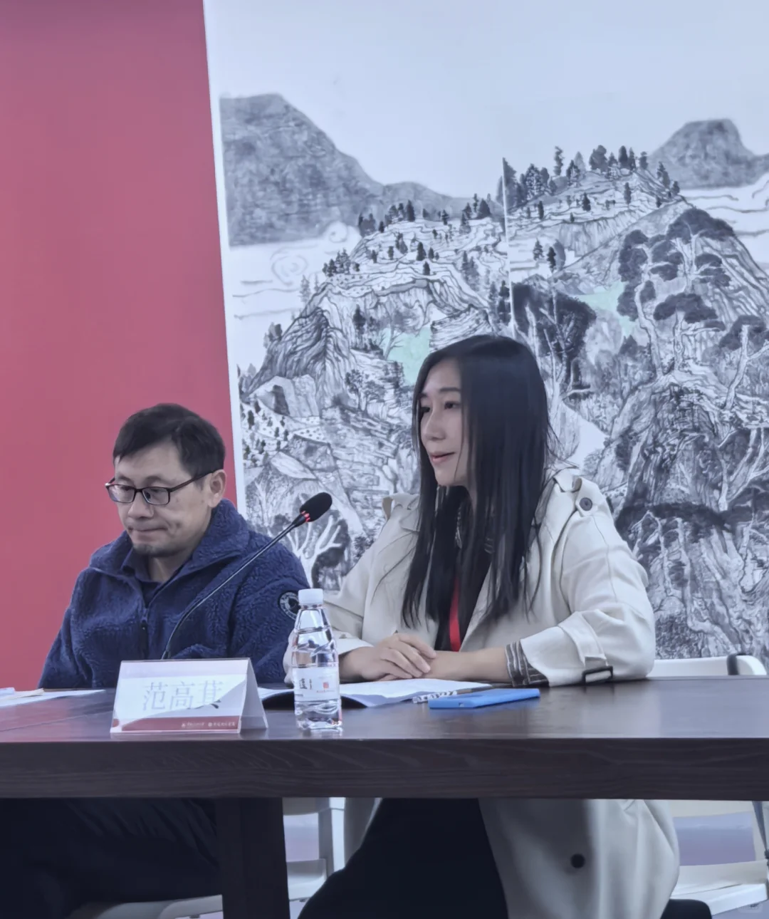 画画|《望》参加众行致远首届博士生展