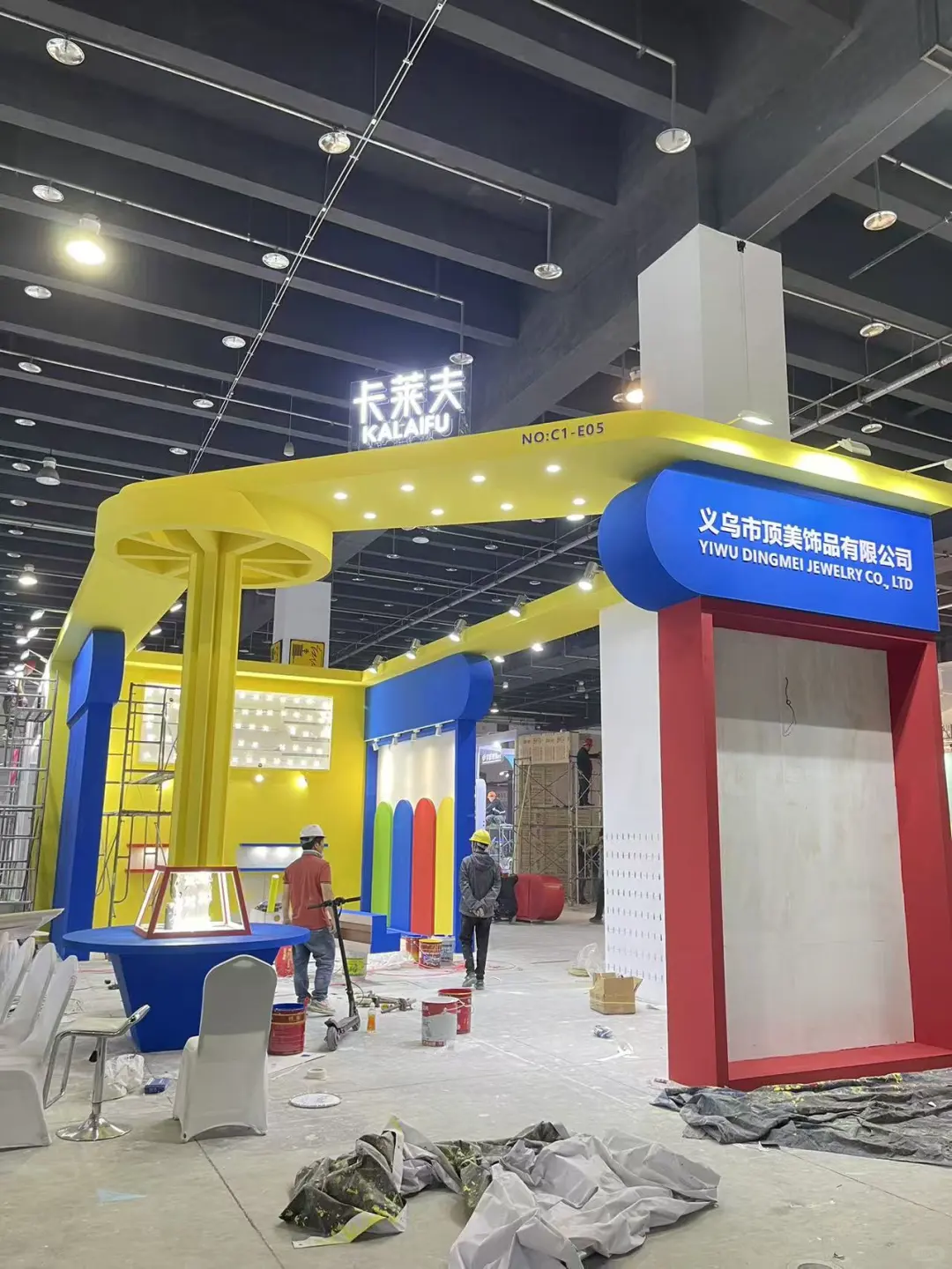 就在明天!4.27义乌时尚饰品展在布展啦