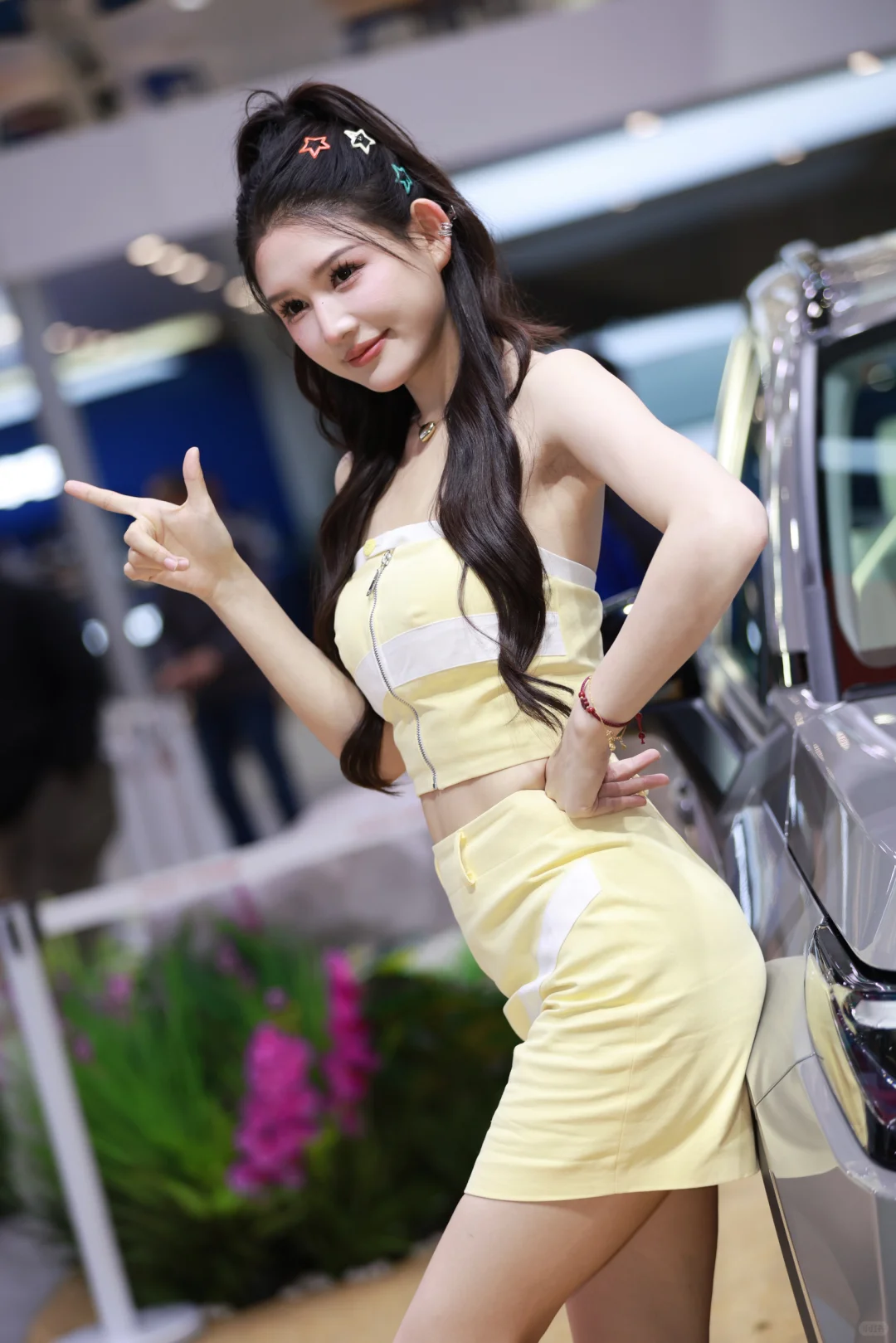 广州国际车展车模小姐姐太好看了‼️