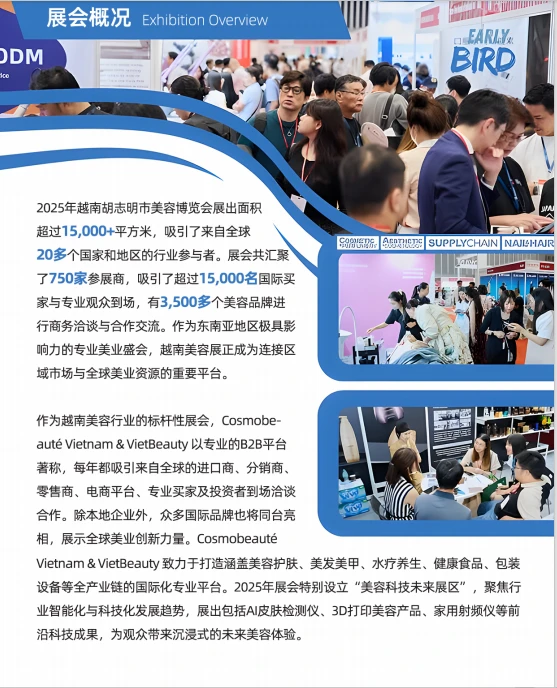 展会推荐｜2026越南胡志明市美容博览会