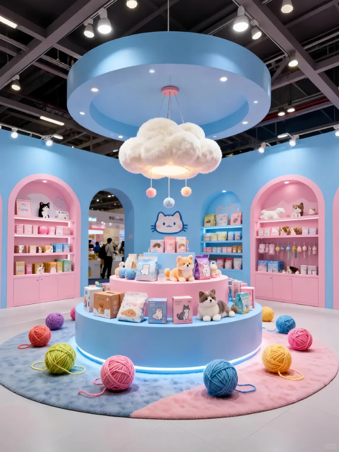 ?展会搭建丨宠物展展台