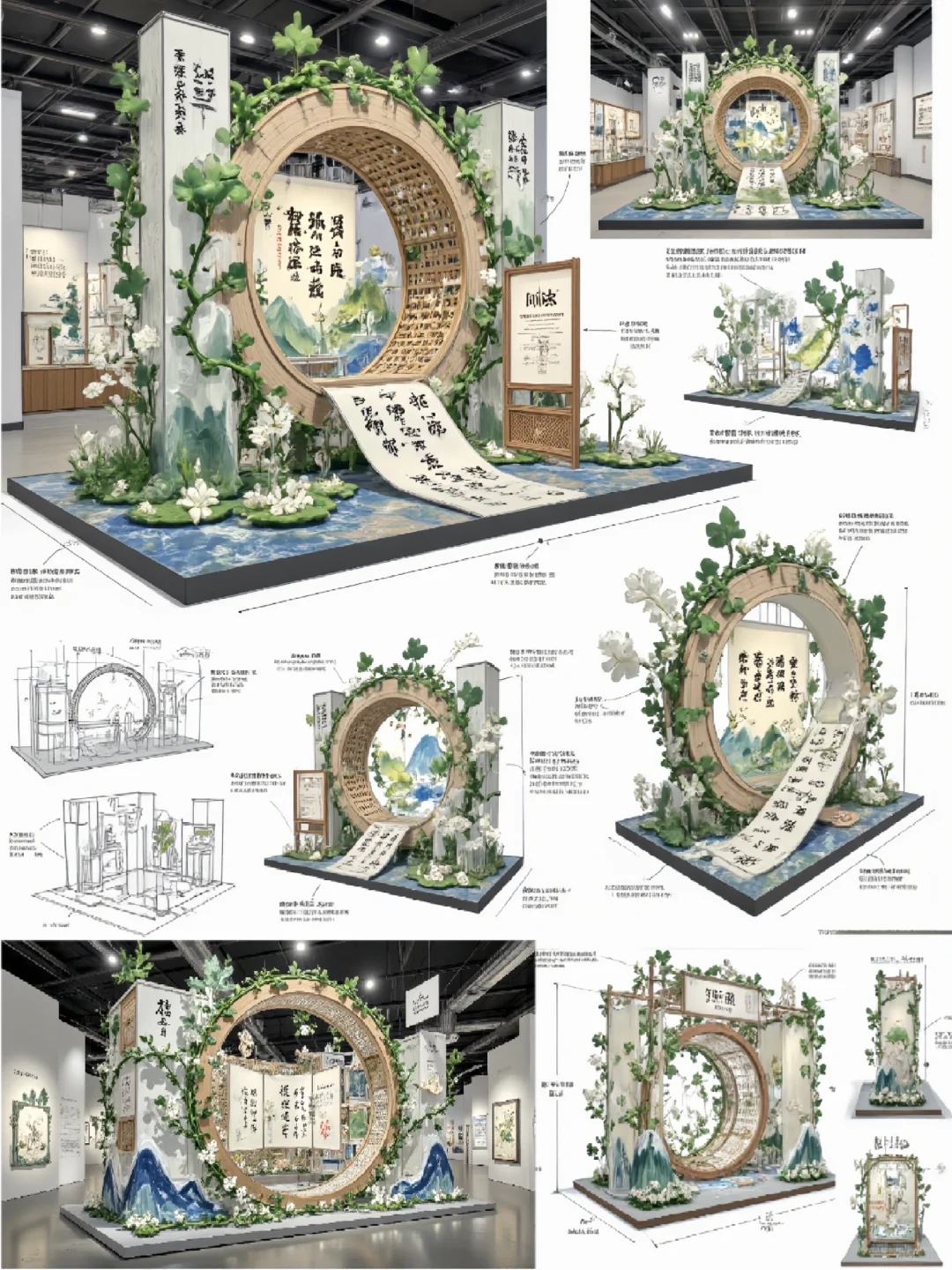 ✨当传统东方美学撞上当代艺术装置