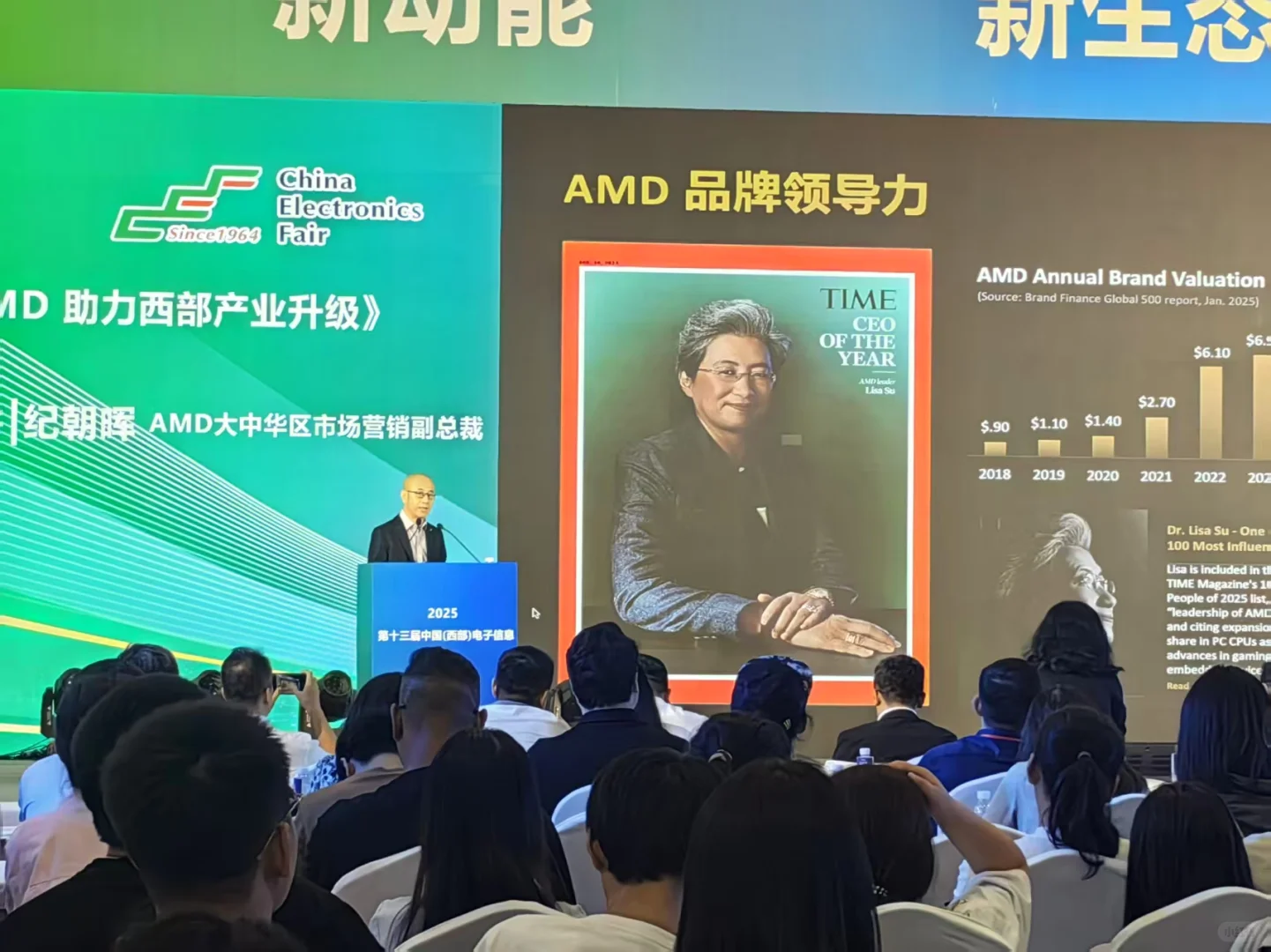 西部电子信息博览会开幕啦！