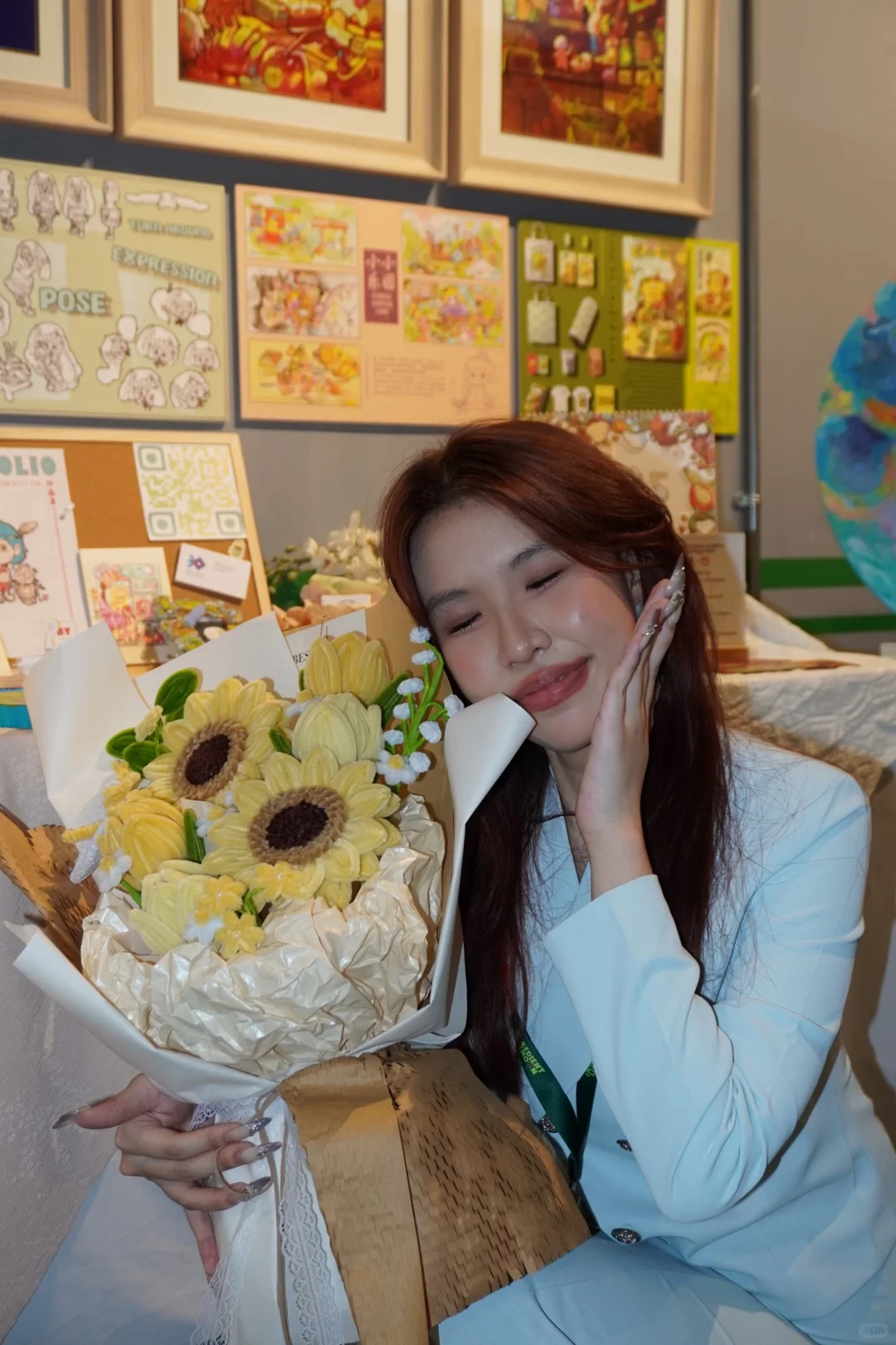 ??我的插画毕业展顺利开幕啦