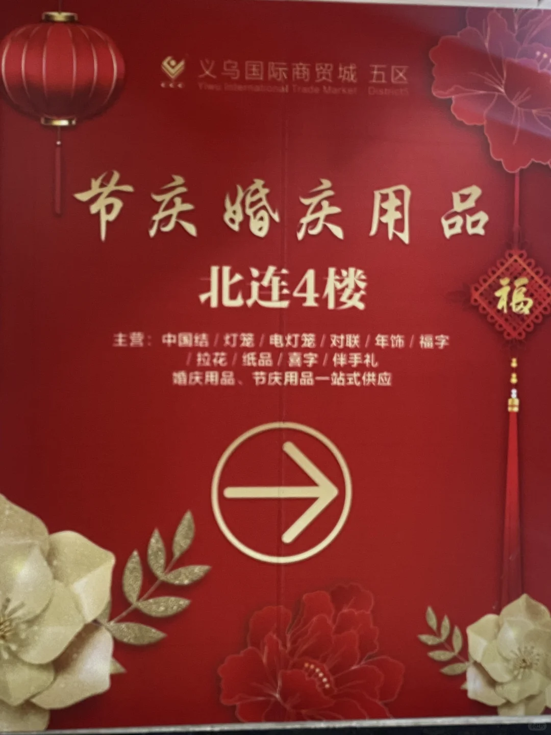 ?义乌国际商贸城五区节庆喜庆用品展来啦