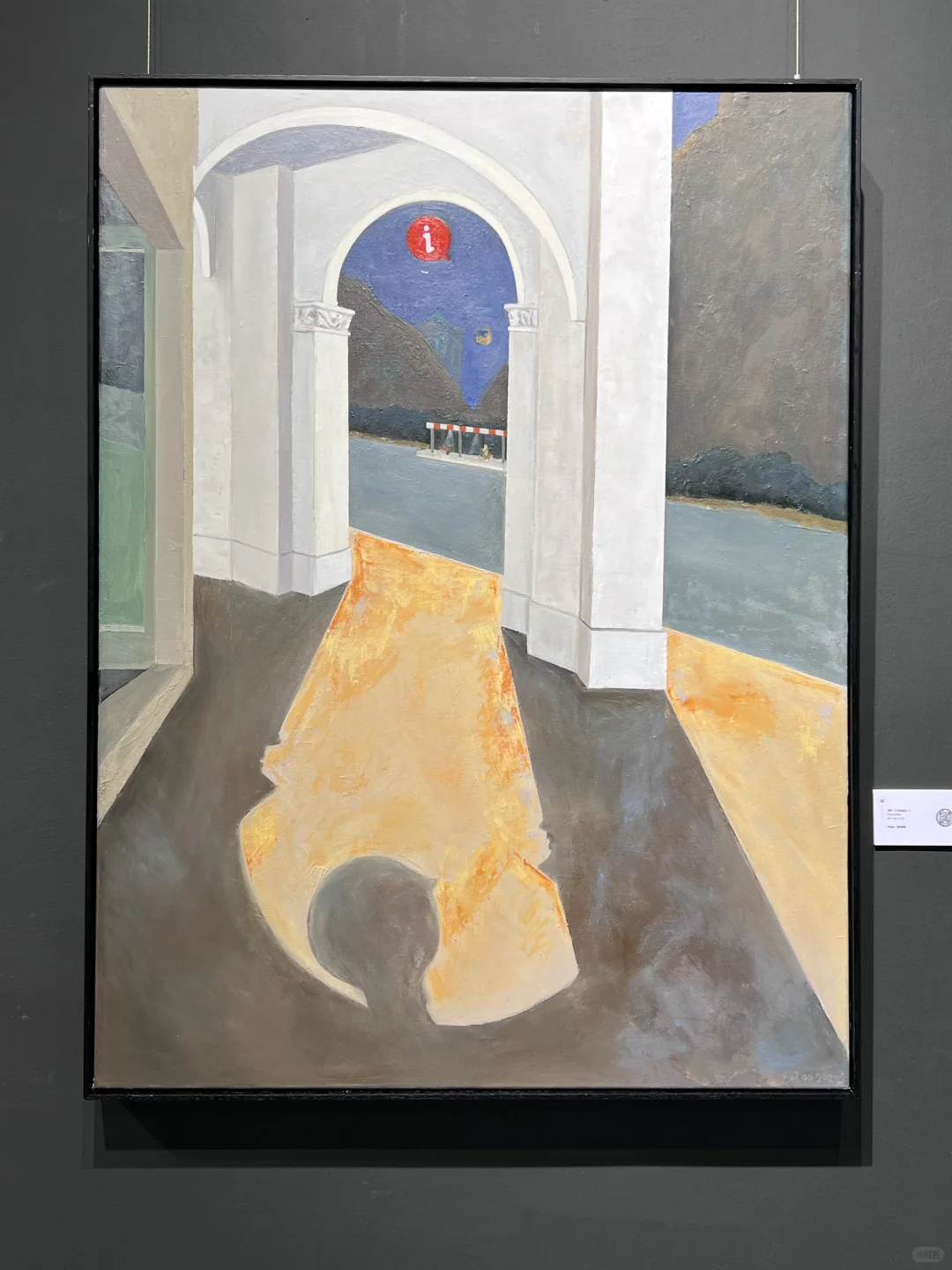 ??沉浸式参观美女画家黄丽娴的个人画展?