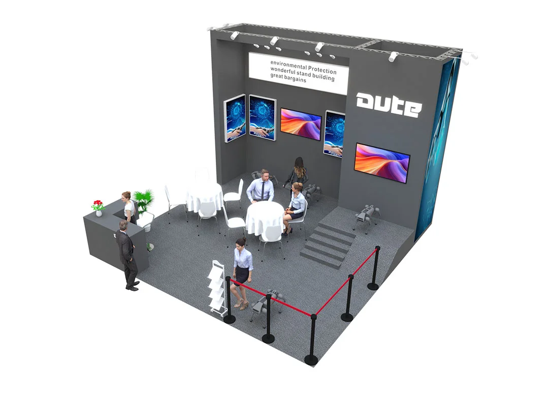 智造大会36 平科技风展台 小面积也能大出彩