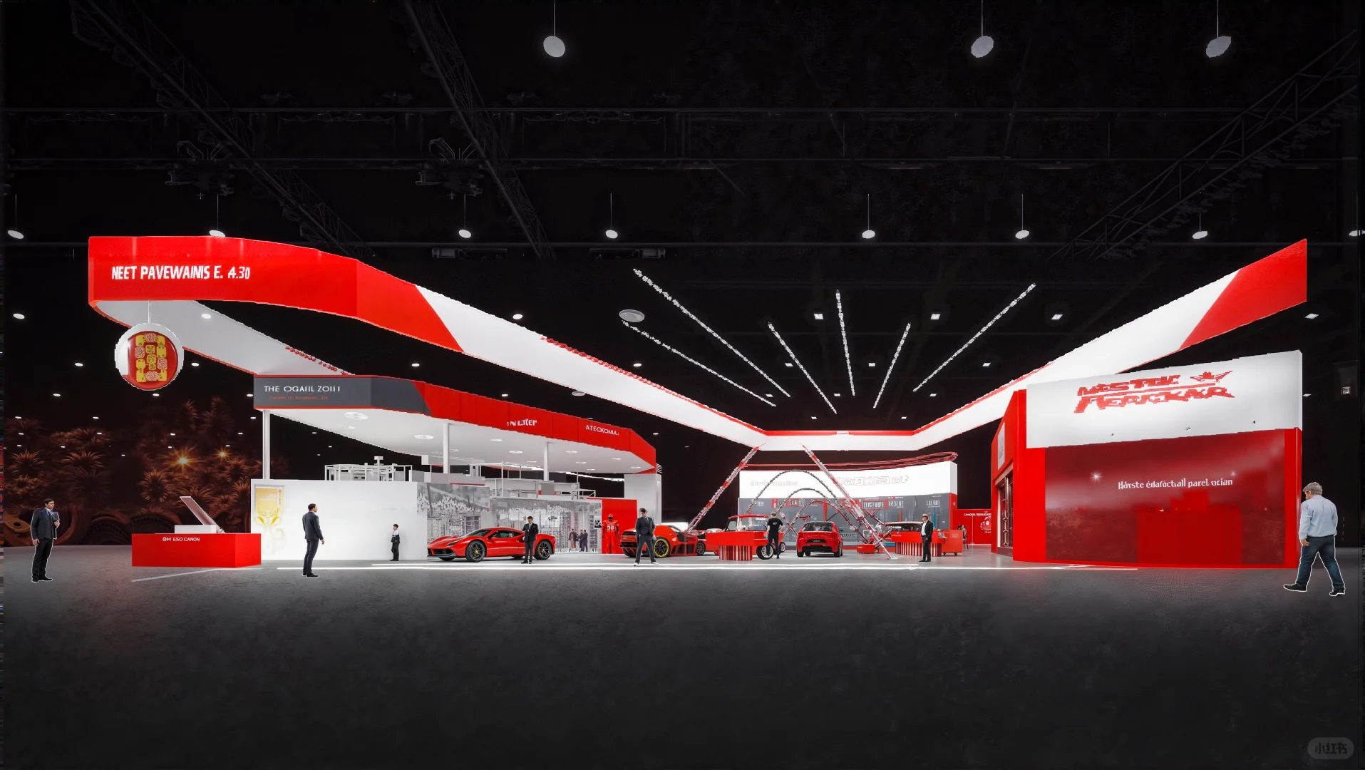 展台设计|汽车工业展台