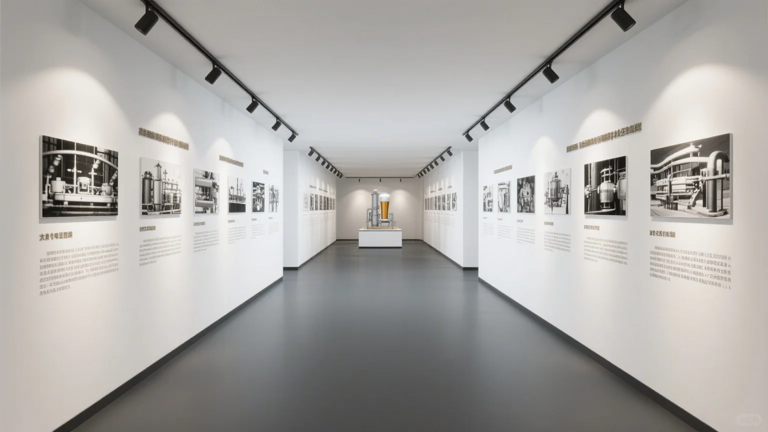 邂逅极简美学文化展览长廊