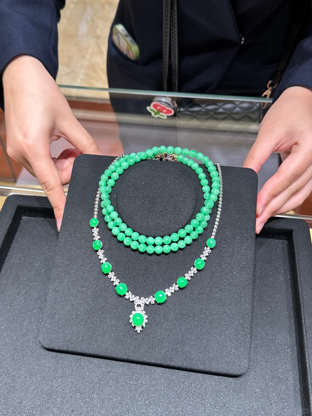 在长春花小钱捡漏万元翡翠镯也太香了！