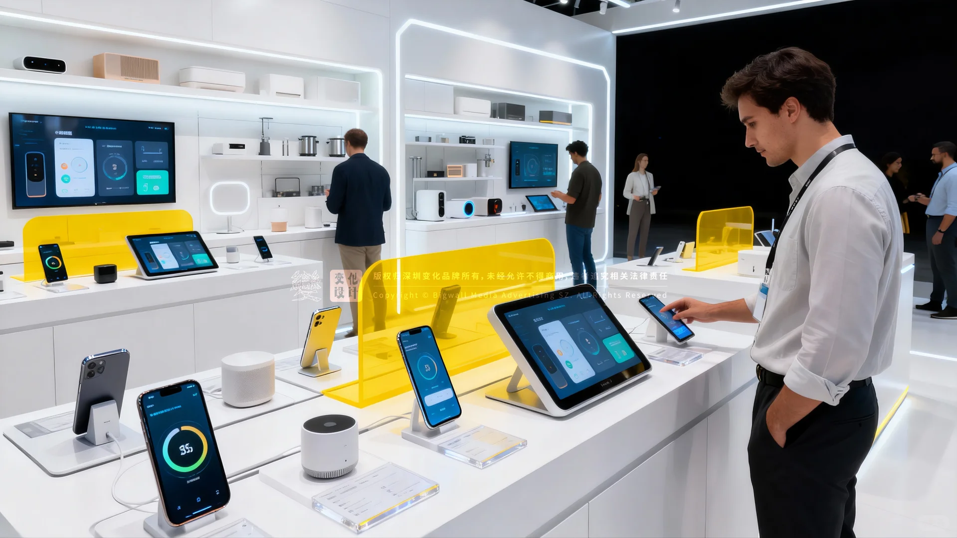 原创展厅设计案例|电子信息制造科技展厅