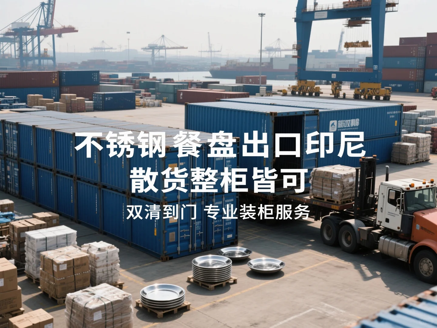 不锈钢餐盘出口印尼