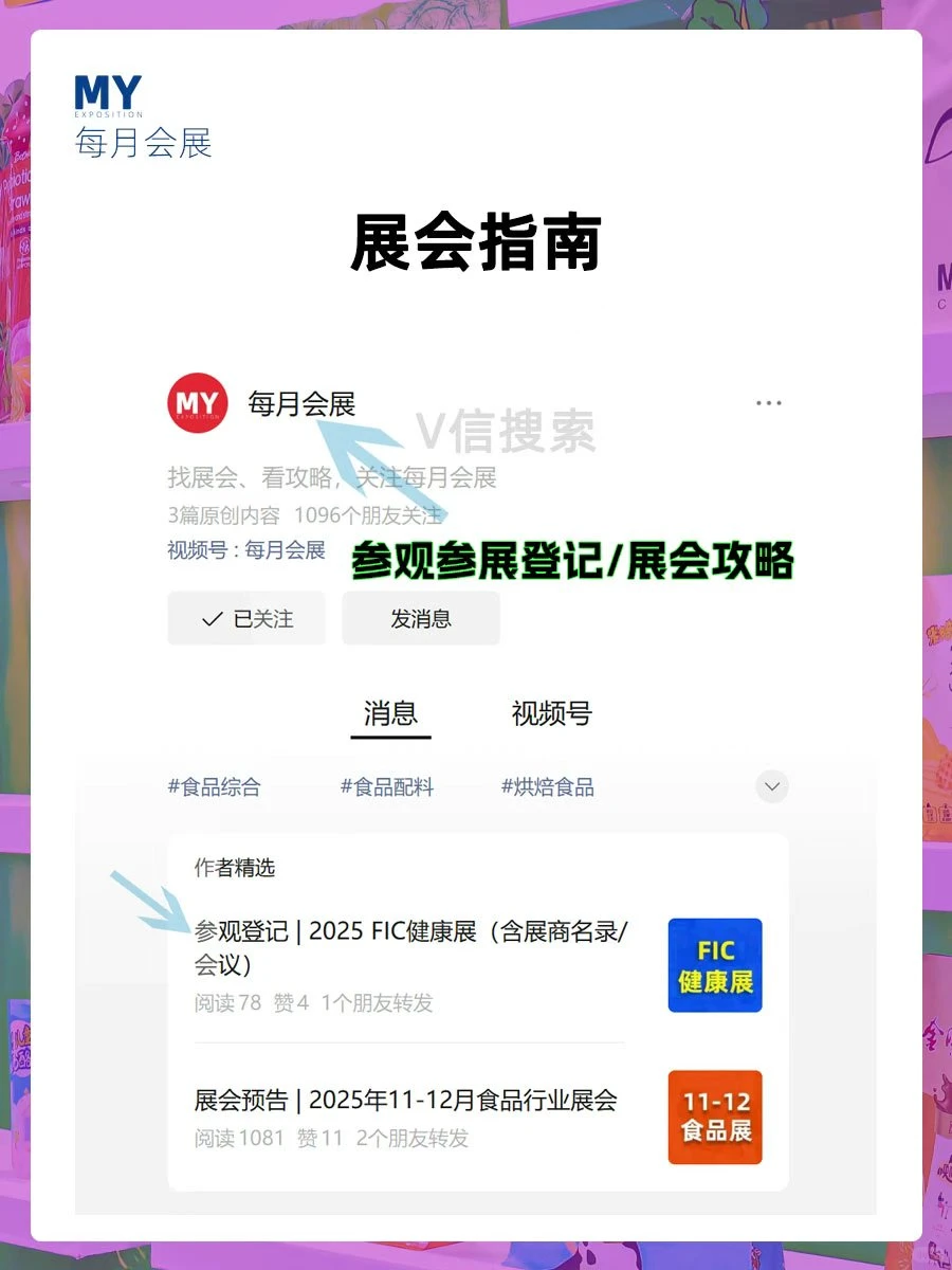 观展指南｜2025 FIC健康展