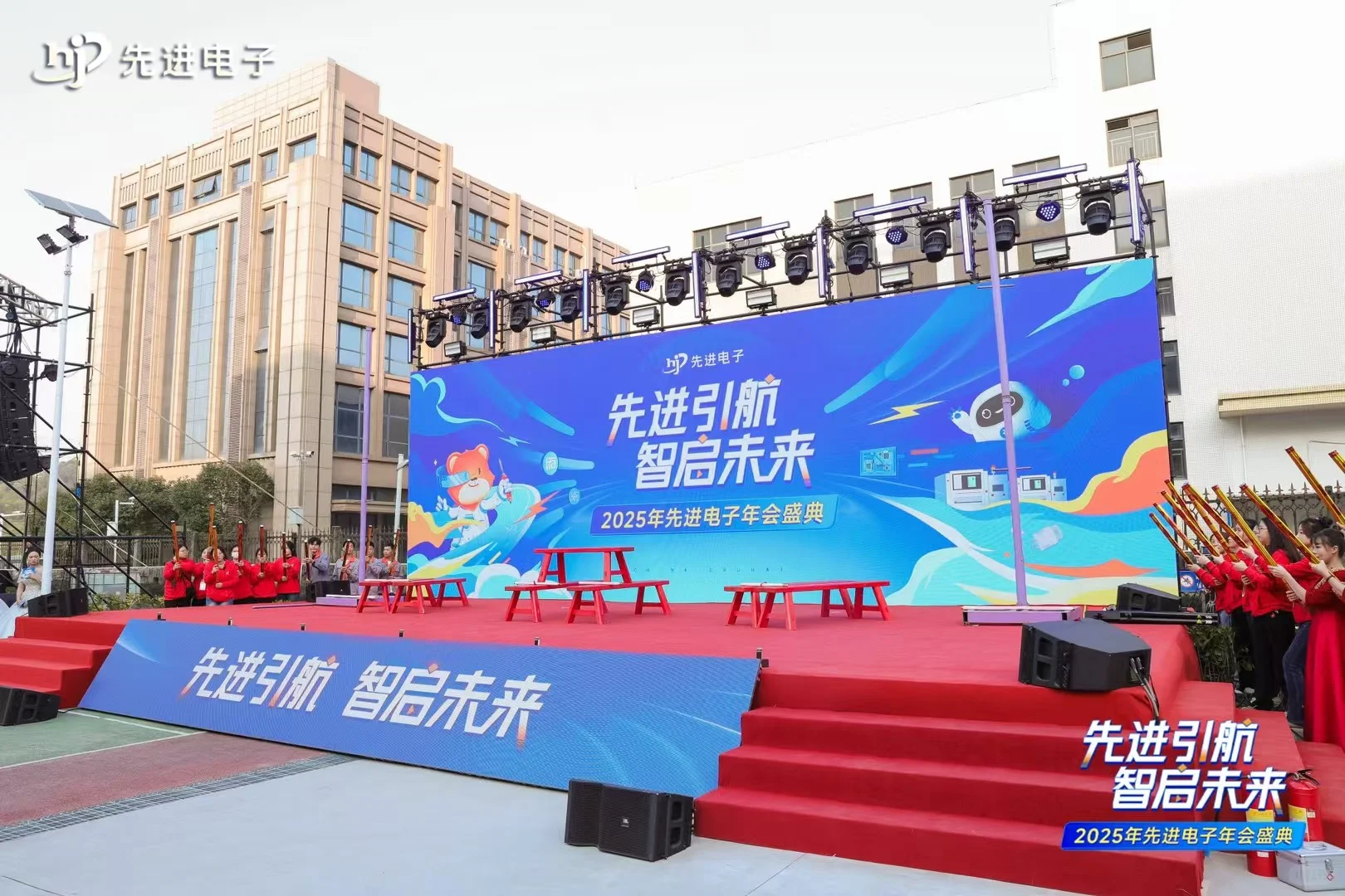 河源承接空飘-道旗-移动电视机-投影仪租赁