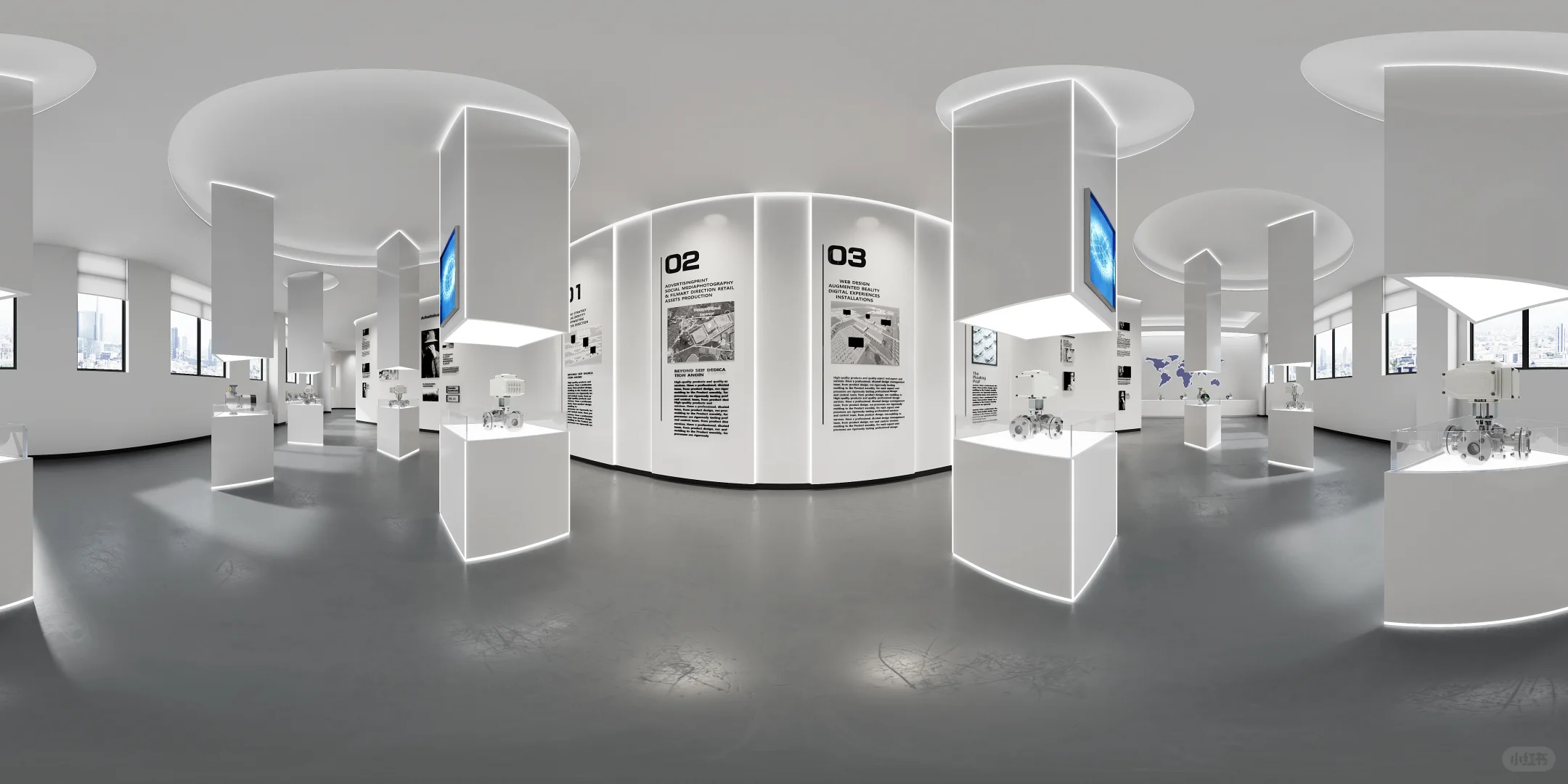 这样的办公厂房➕展厅的设计你喜欢吗