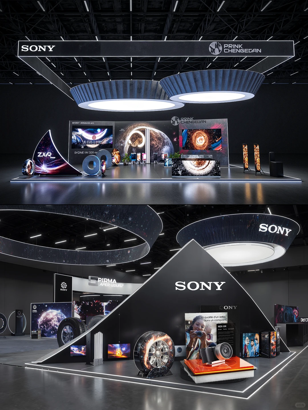 展台设计|电子科技与智能装备