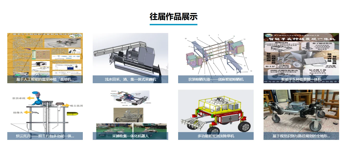 国际大学生智能农业装备大赛