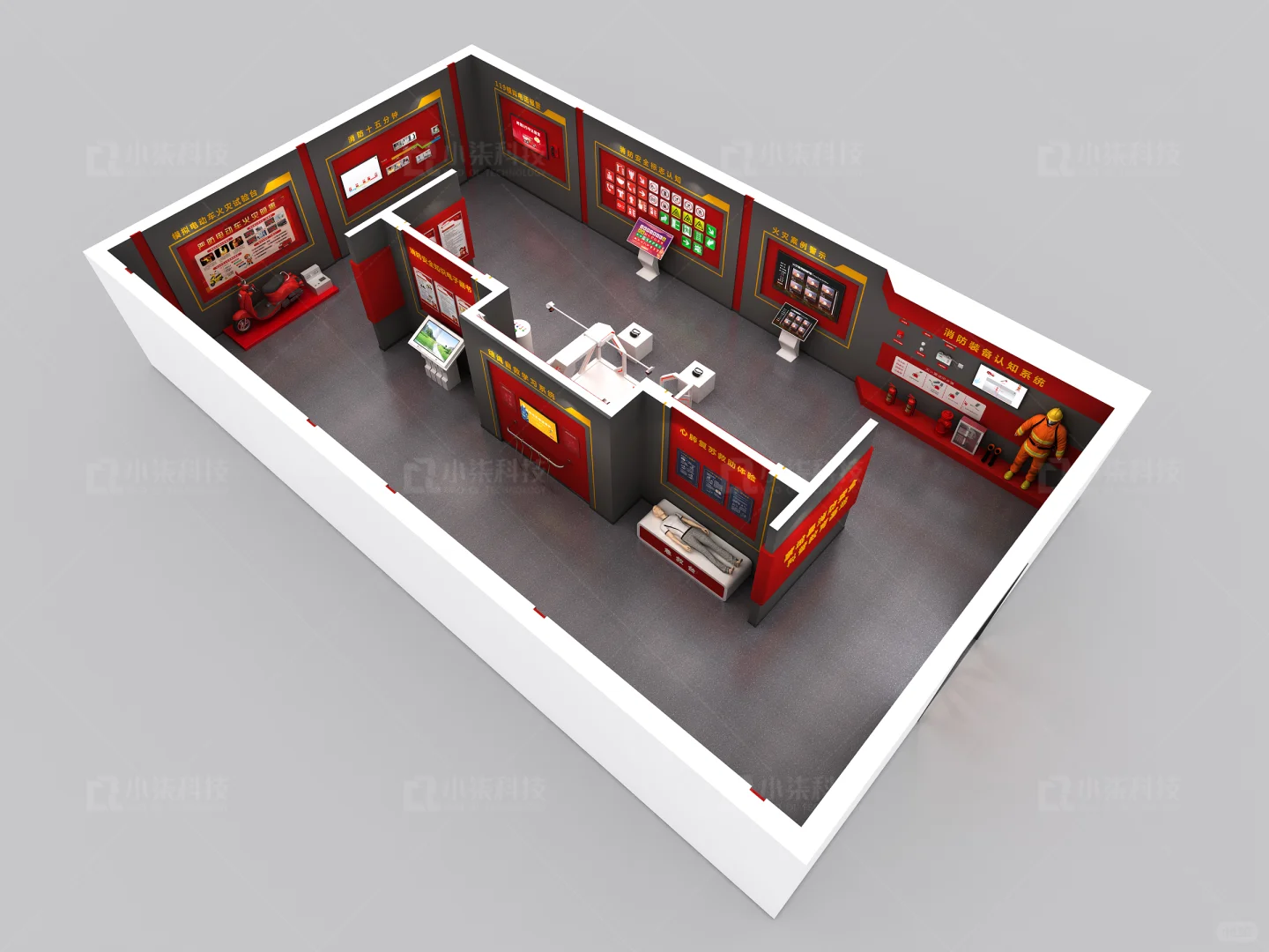 vr消防安全体验馆整馆规划设备采购厂家直销