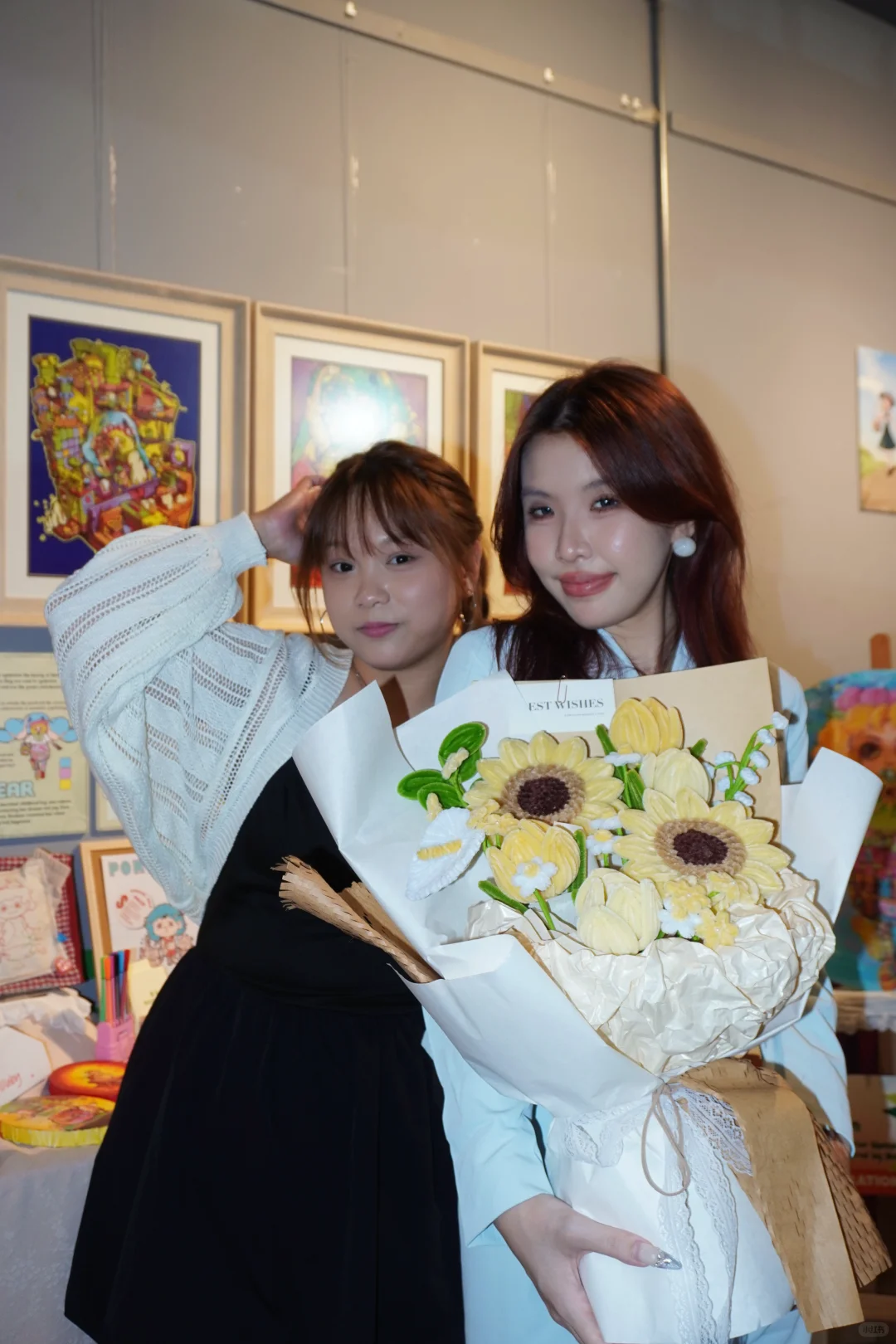 ??我的插画毕业展顺利开幕啦