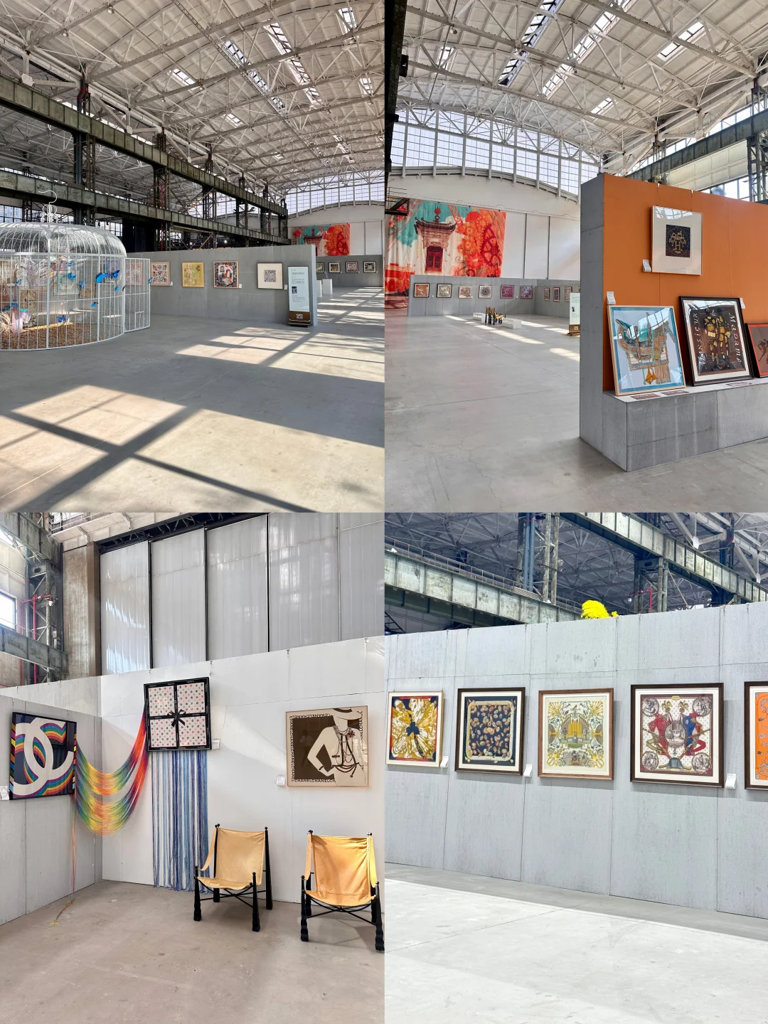 ?芜湖新展|百年船厂里的丝巾展,美到窒息!