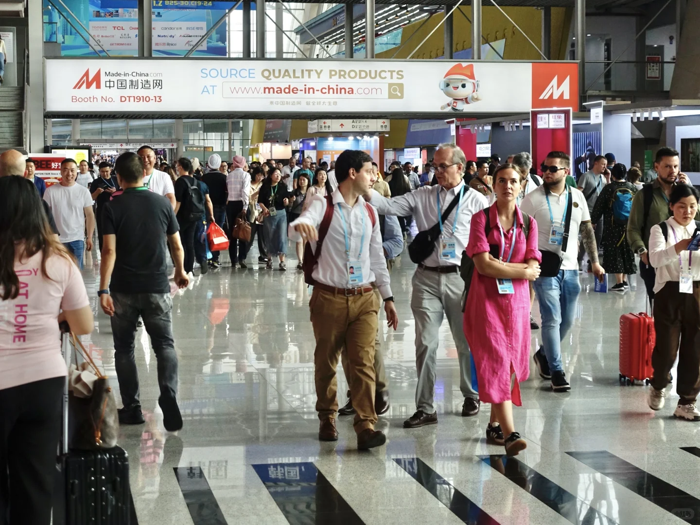 第135届广交会在广州盛大开幕，现场实讯！