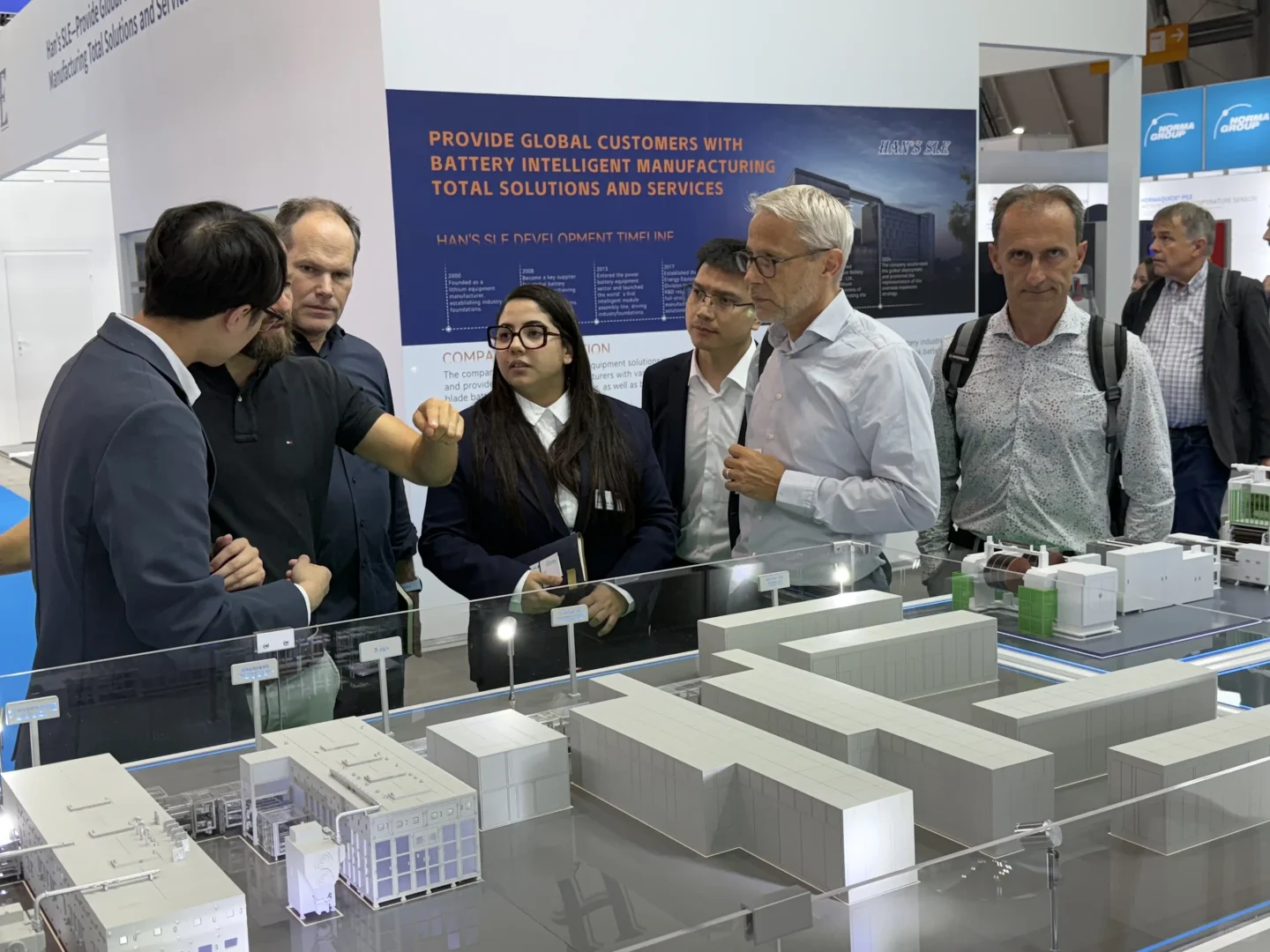 工业展会挖到宝!激光焊接流程沙盘太震撼啦