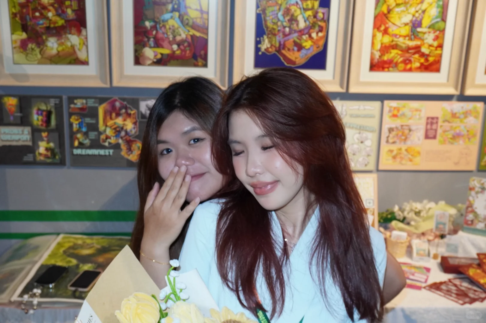 ??我的插画毕业展顺利开幕啦