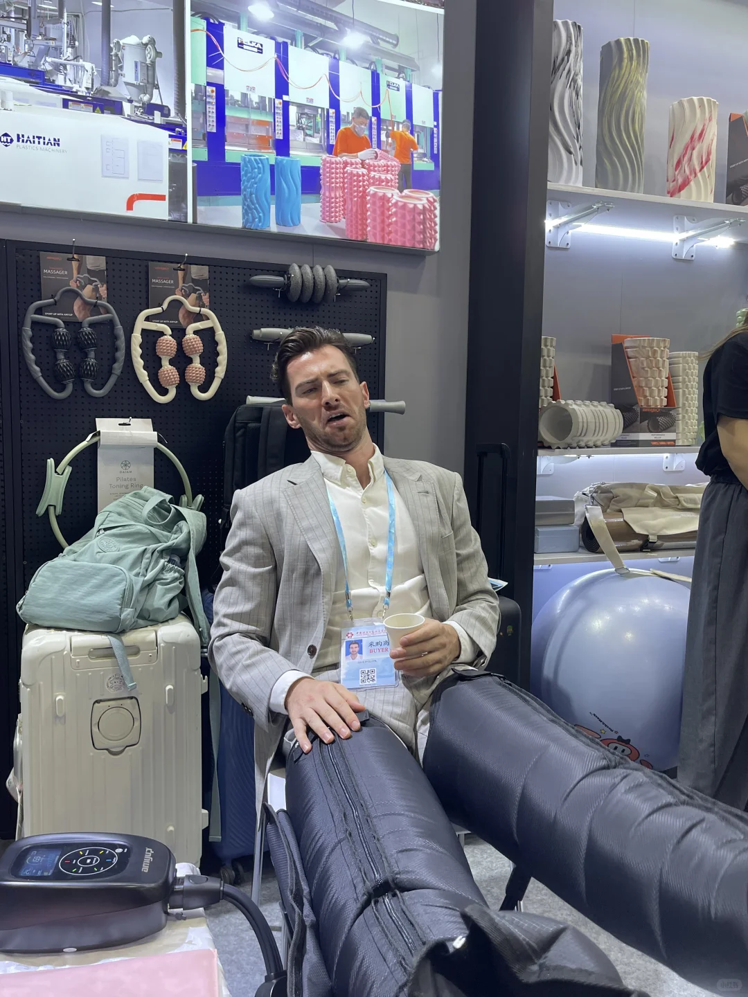 进入广交会仿佛打开了我的新世界大门?