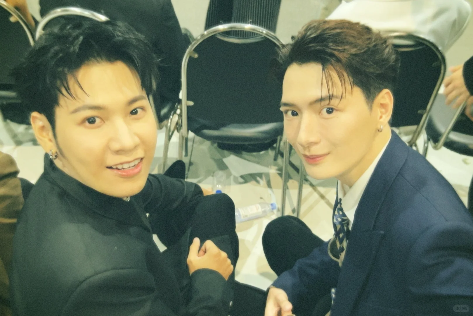 哥俩推介会一些帅照~