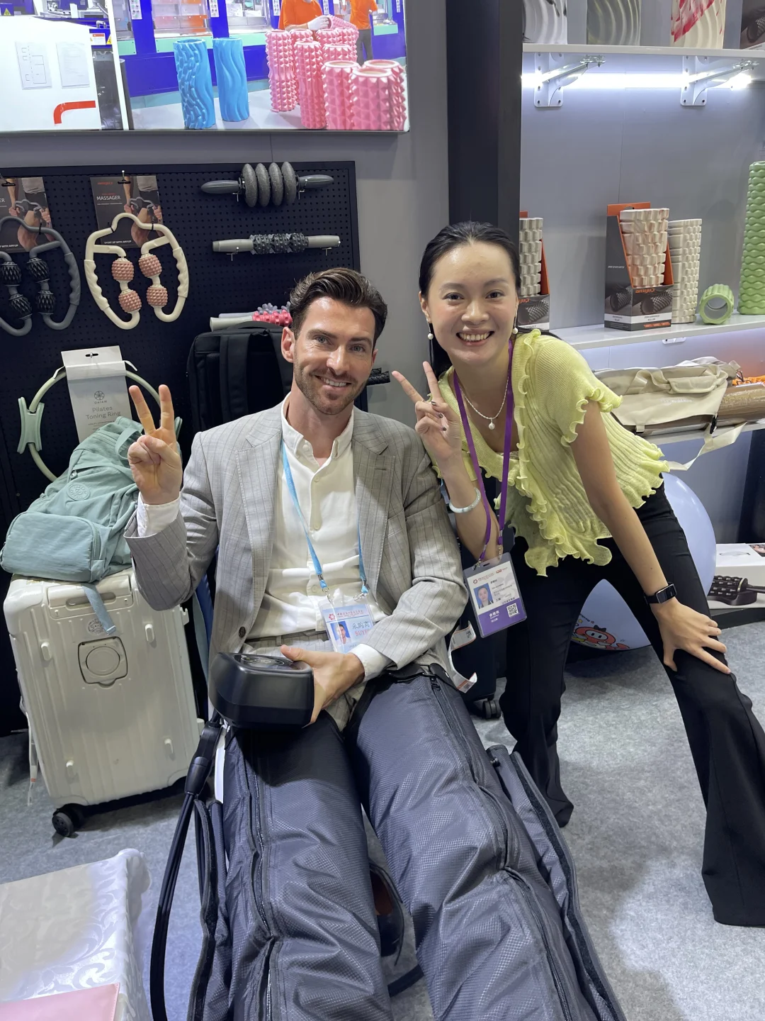 进入广交会仿佛打开了我的新世界大门?