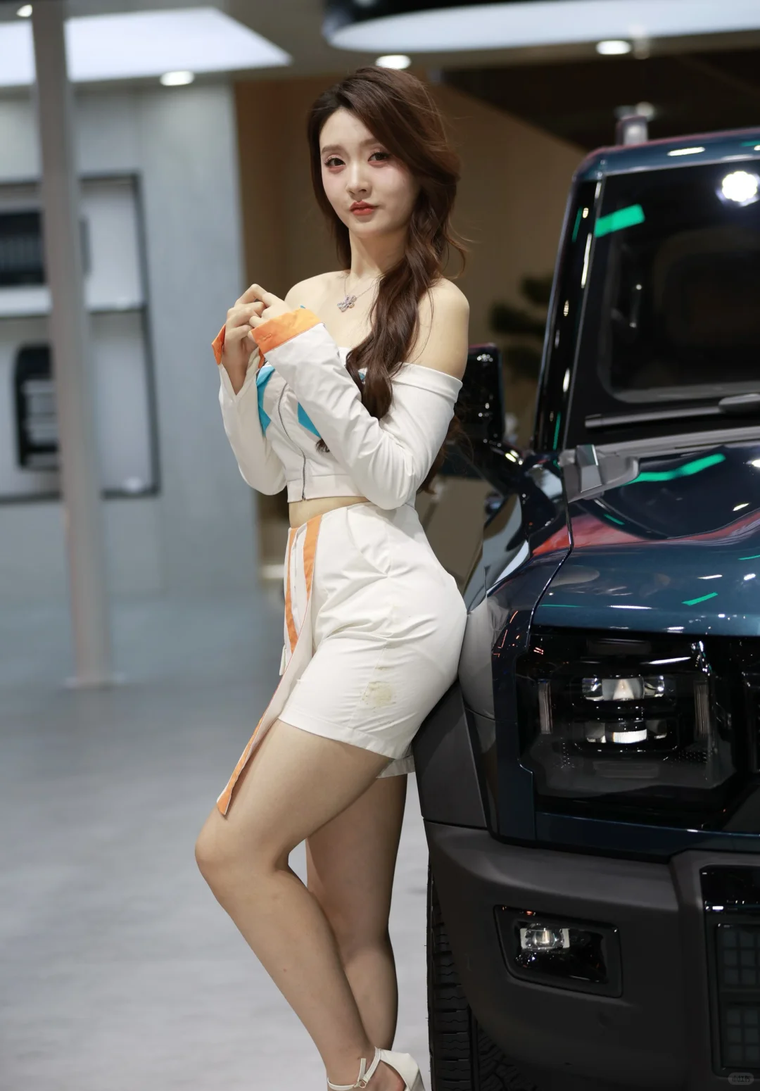广州国际车展车模小姐姐太好看了‼️