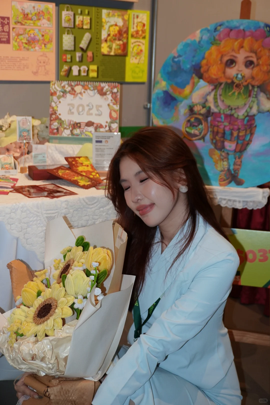 ??我的插画毕业展顺利开幕啦