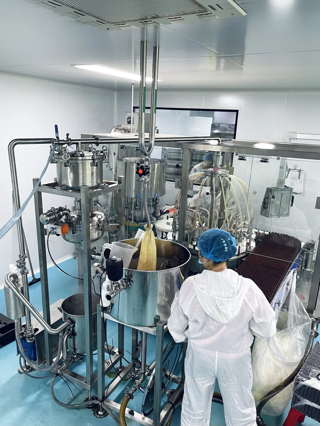 保健品工厂日常生产现状