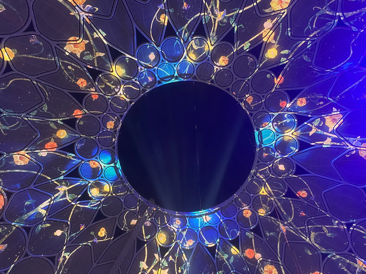 迪拜 打卡Expo city灯光秀