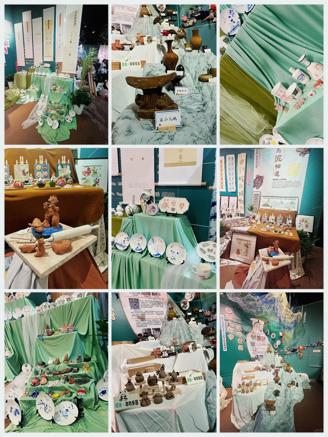 校园艺术节布展不怕没有灵感啦！精选陶艺篇