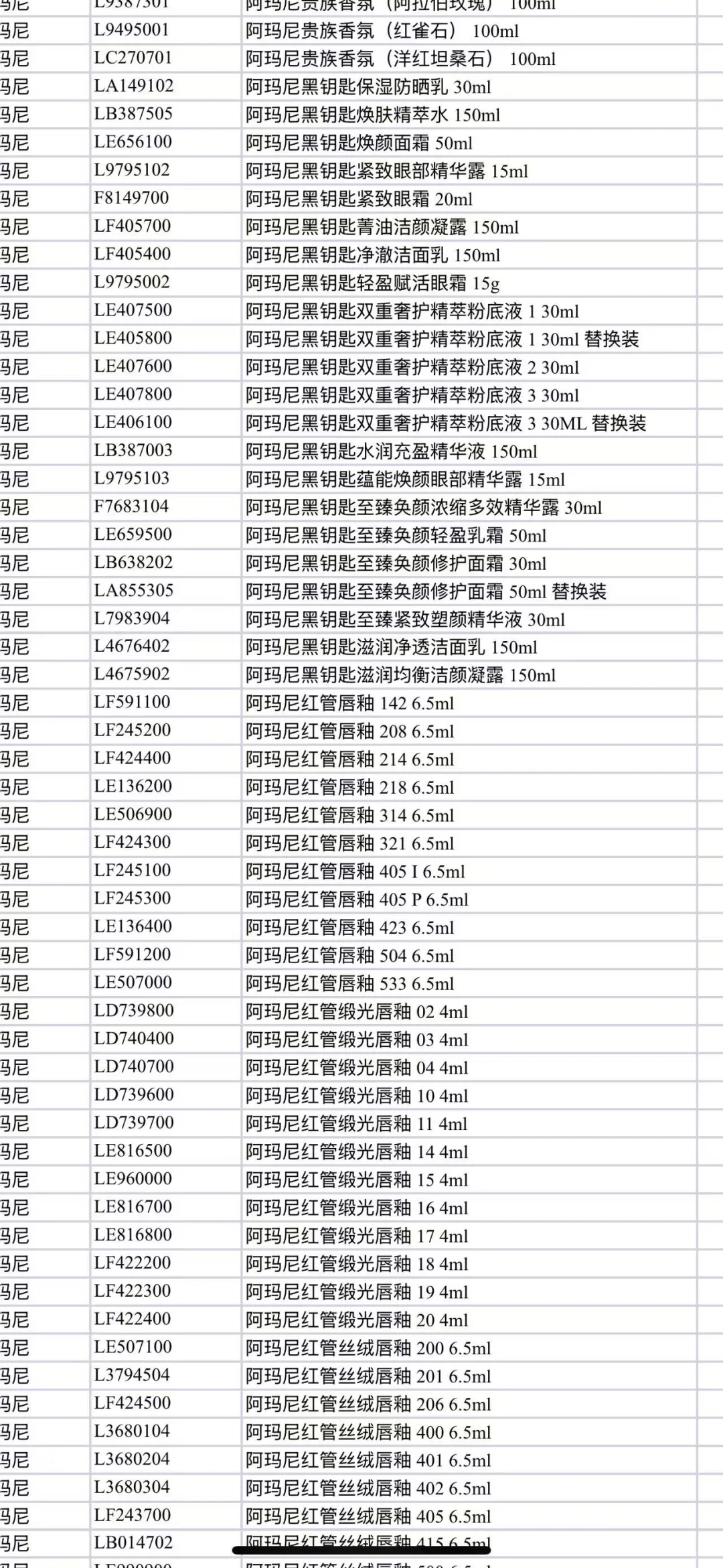 25年最后一次欧莱雅内购