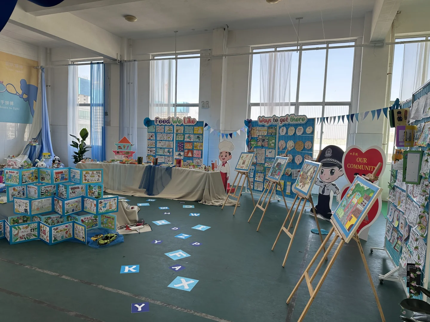 今年的展家长们很给力呀