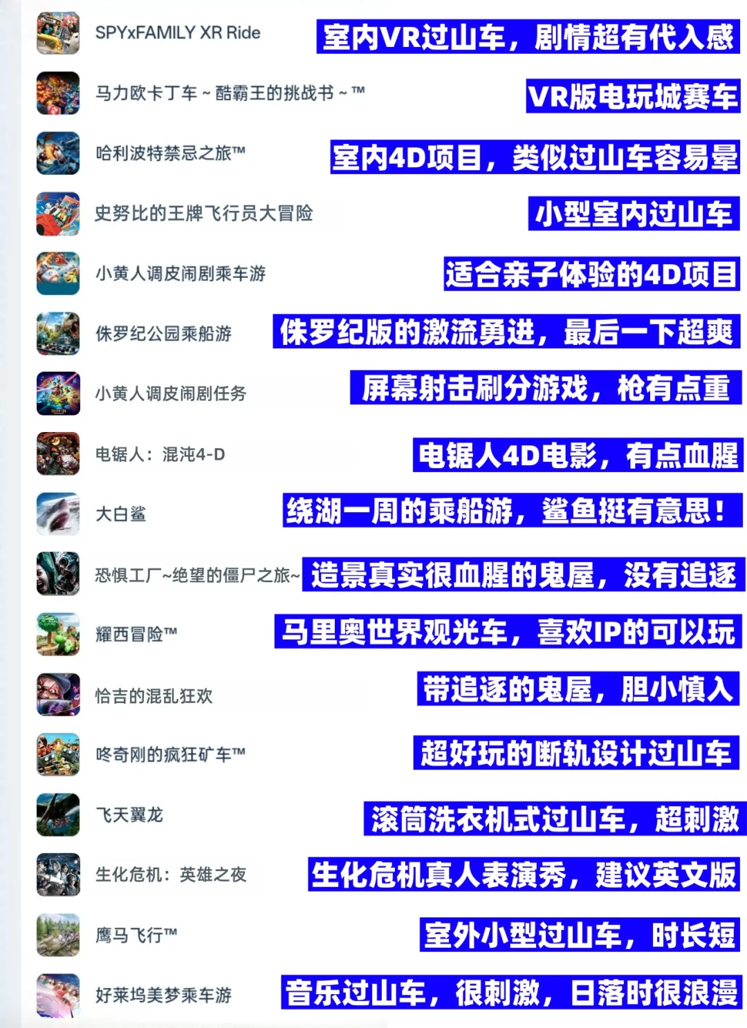 10-12 月赴大阪环球影城的宝子注意啦！