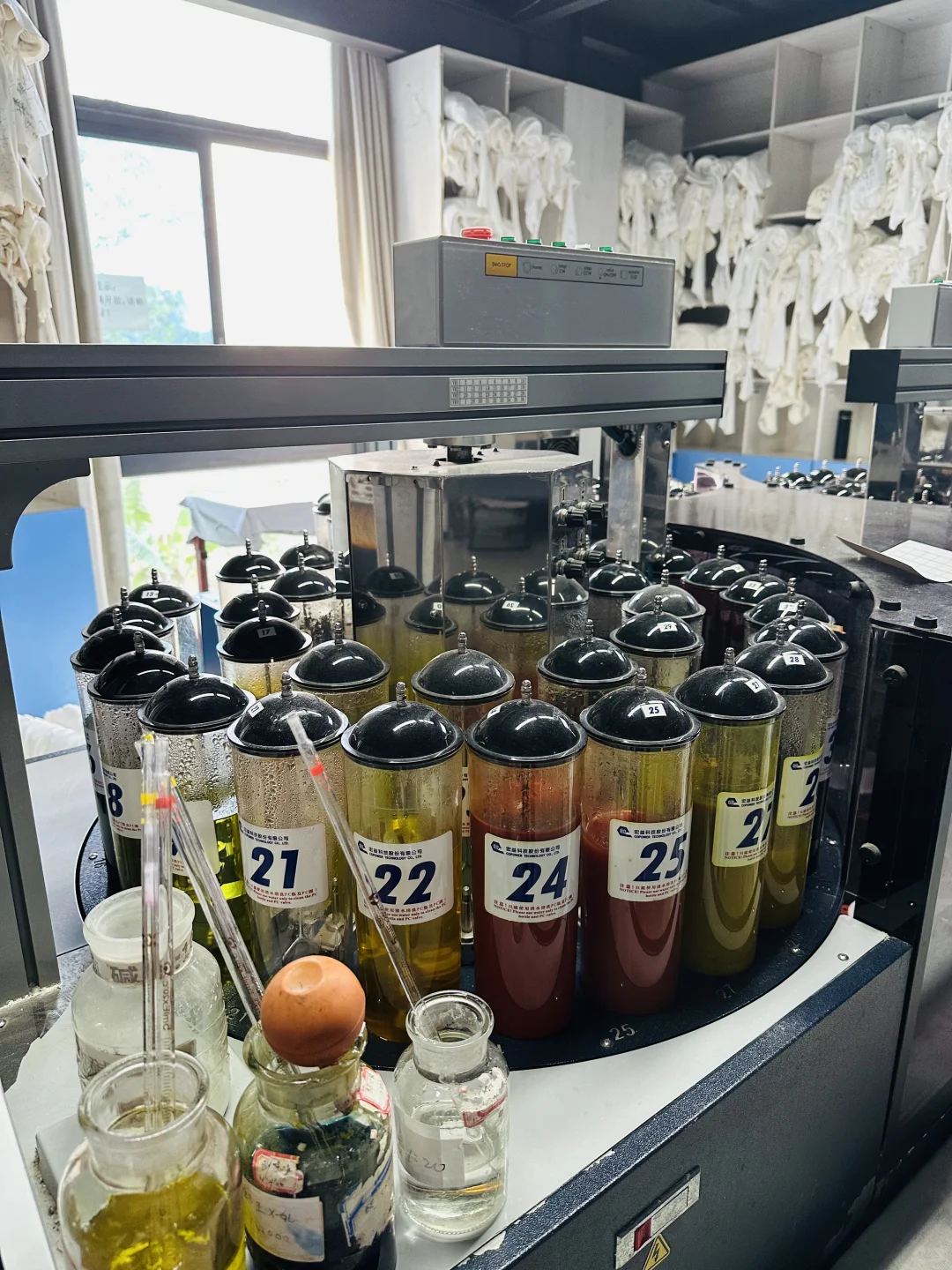 今日实拍 带你走进染厂