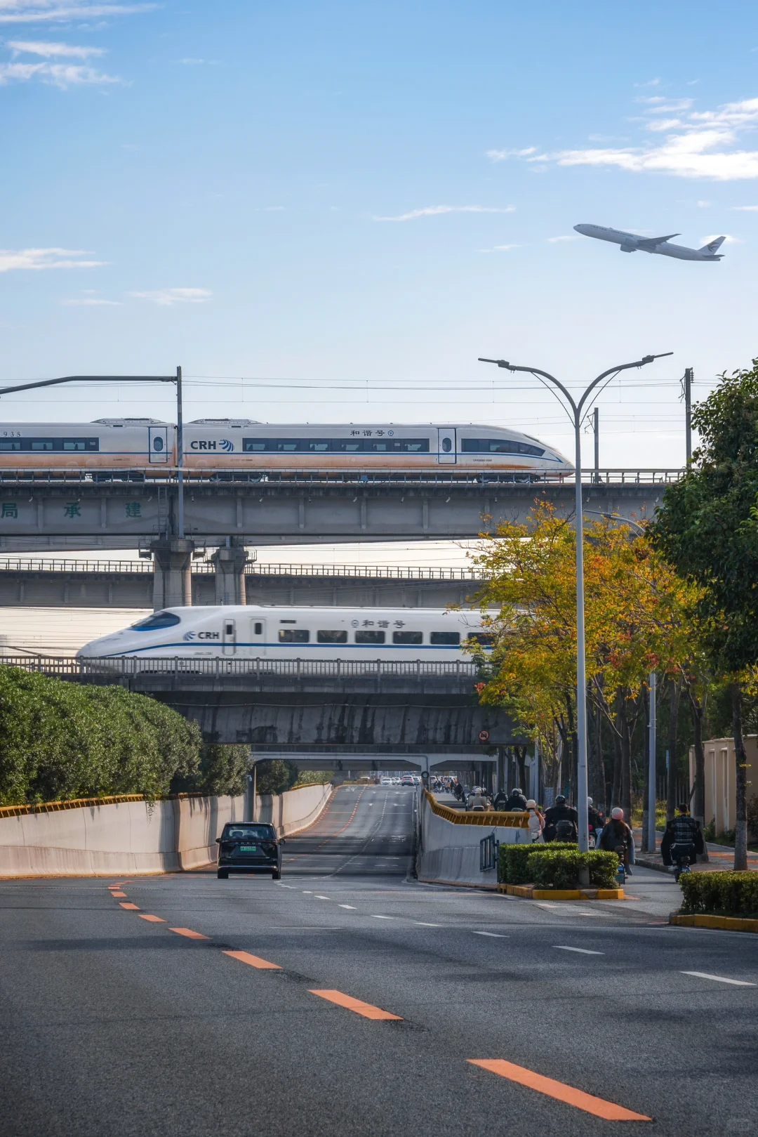 就在上海❗️我竟然拍到了“时代的同框”❗️