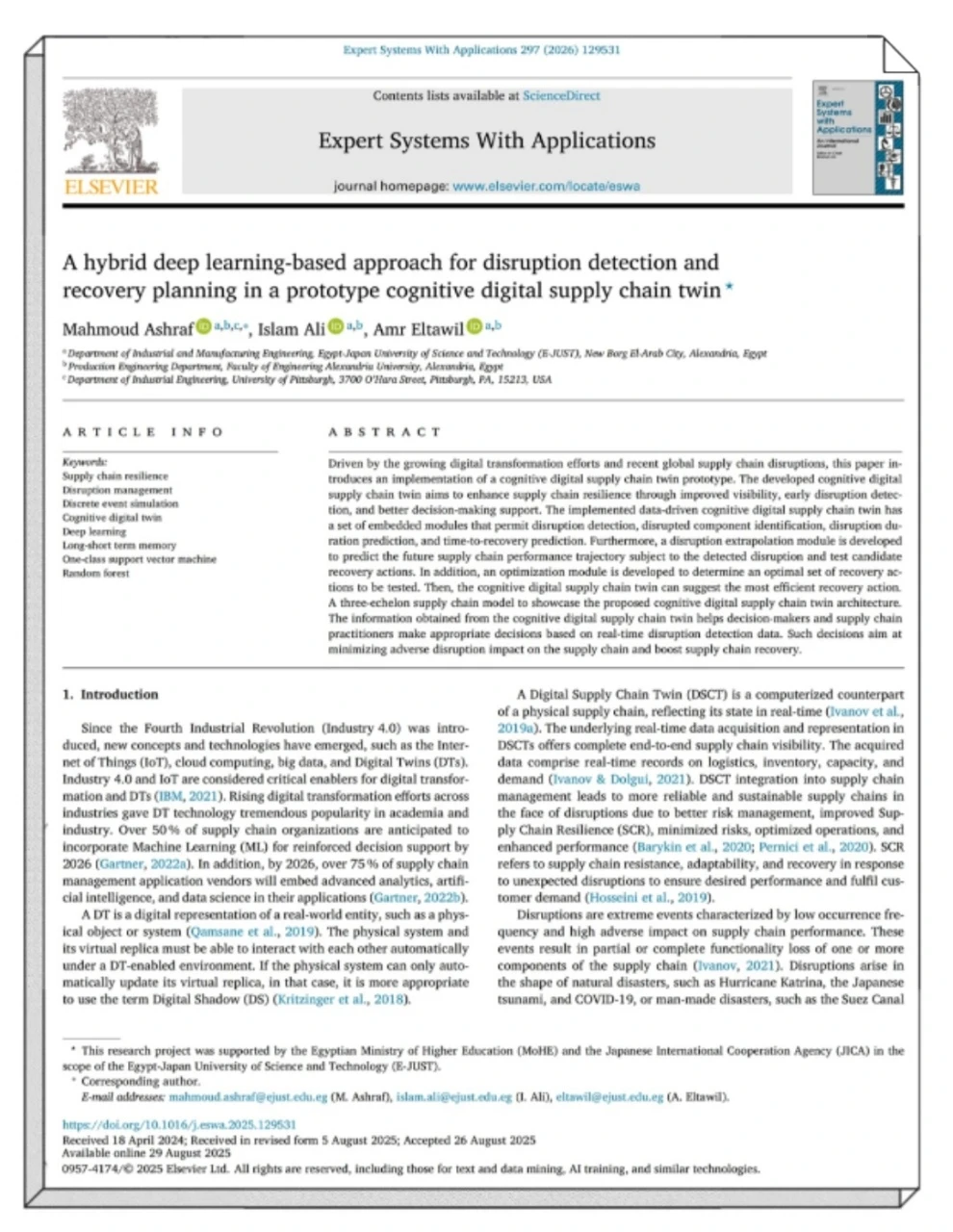 感觉供应链管理+深度学习真的很有说法啊!