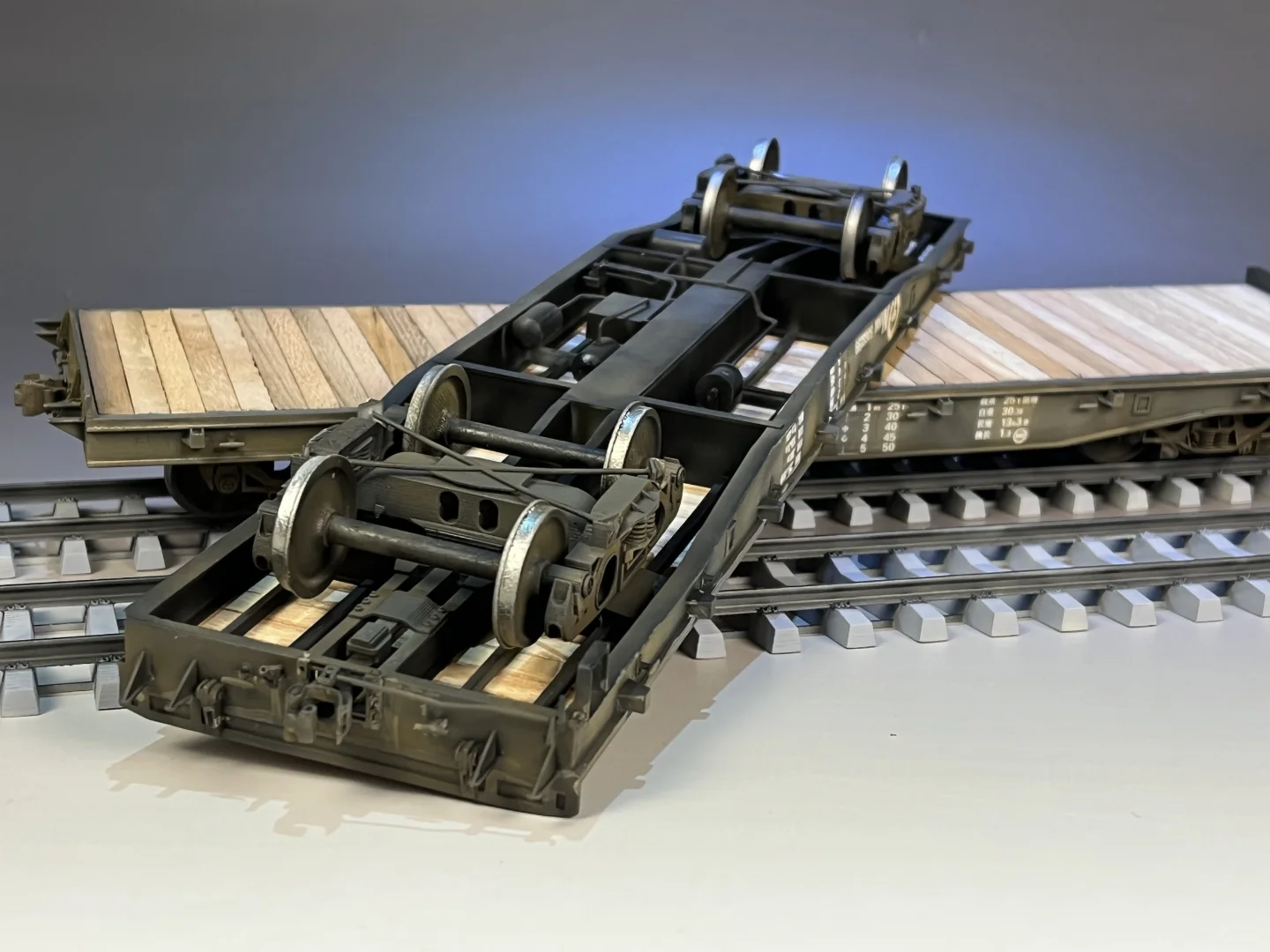 中国N17AK型铁路平车