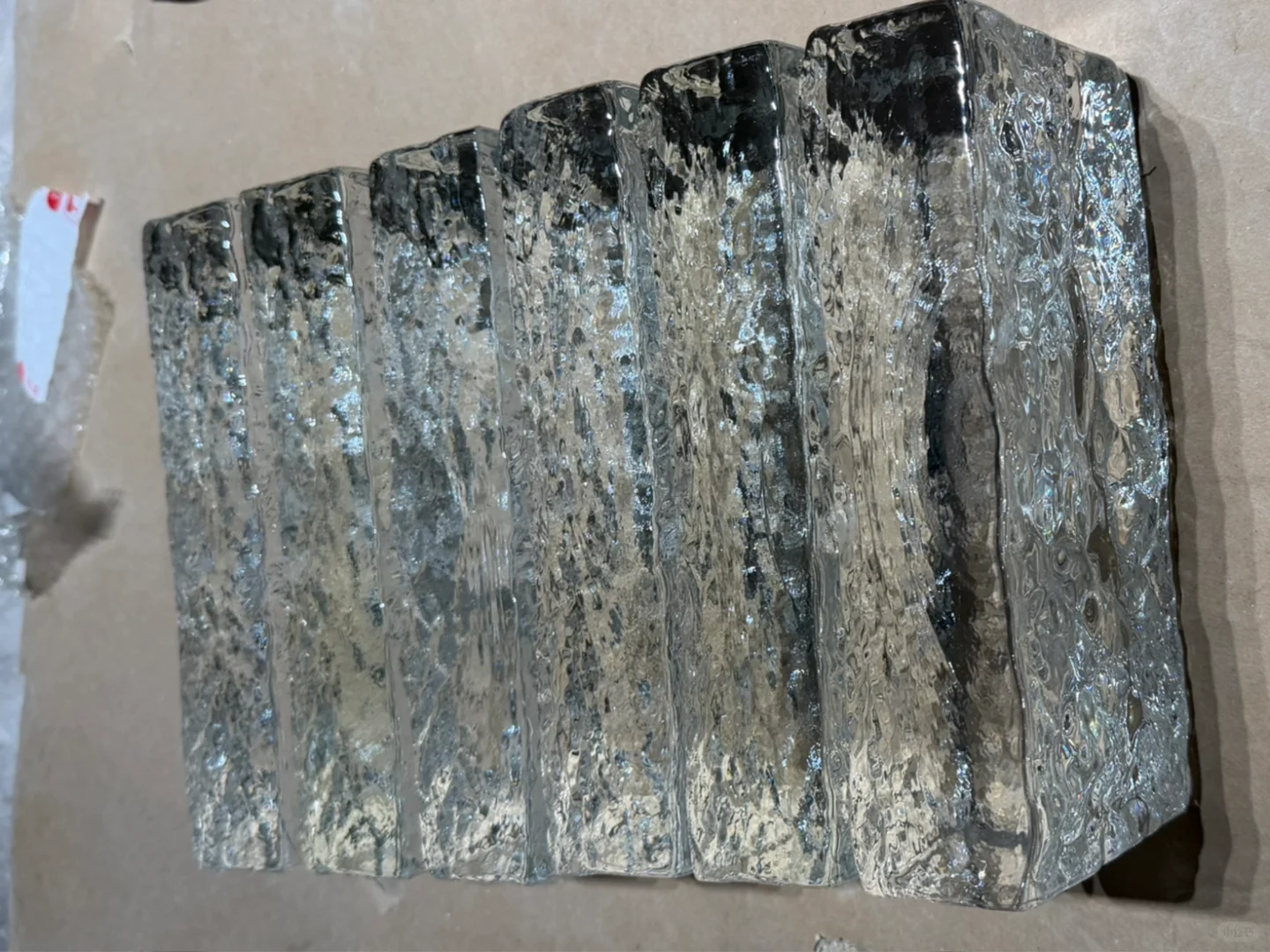 玻璃砖热乎乎的对比来啦！