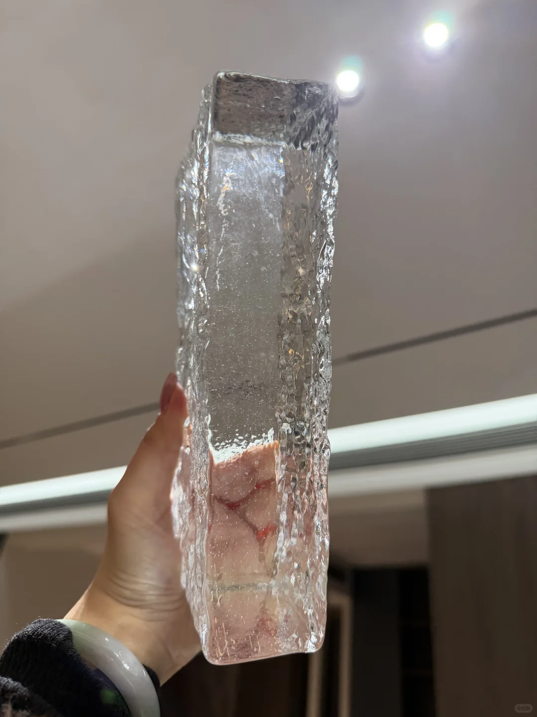 玻璃砖热乎乎的对比来啦！