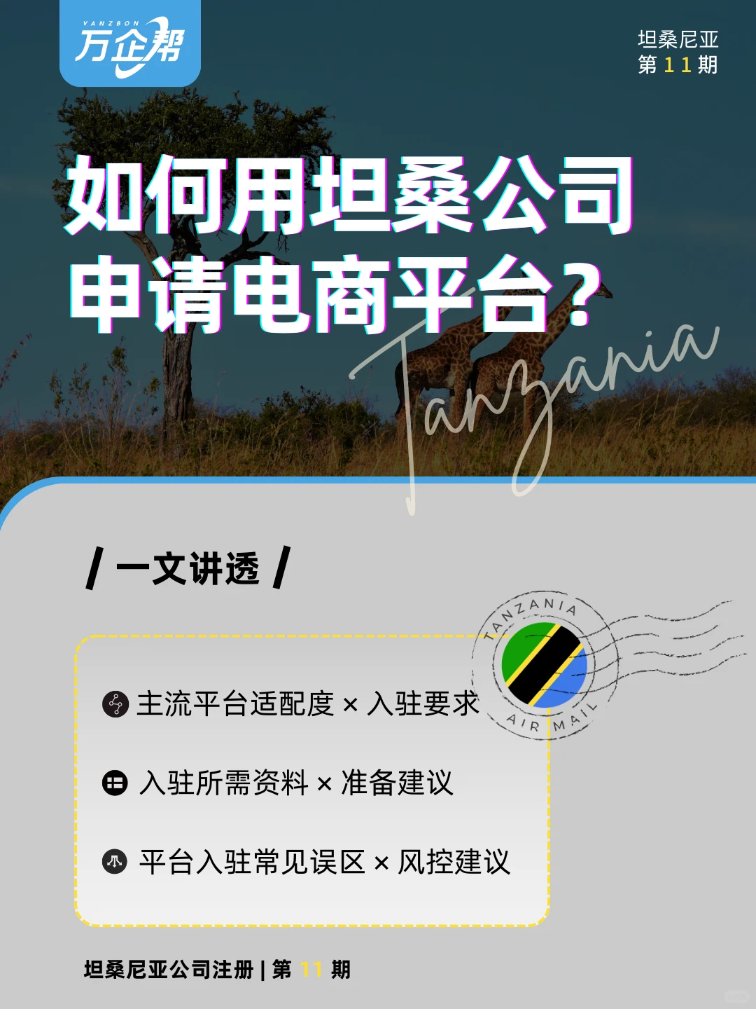 坦桑公司电商入驻，Jumia/Shopify路径攻略