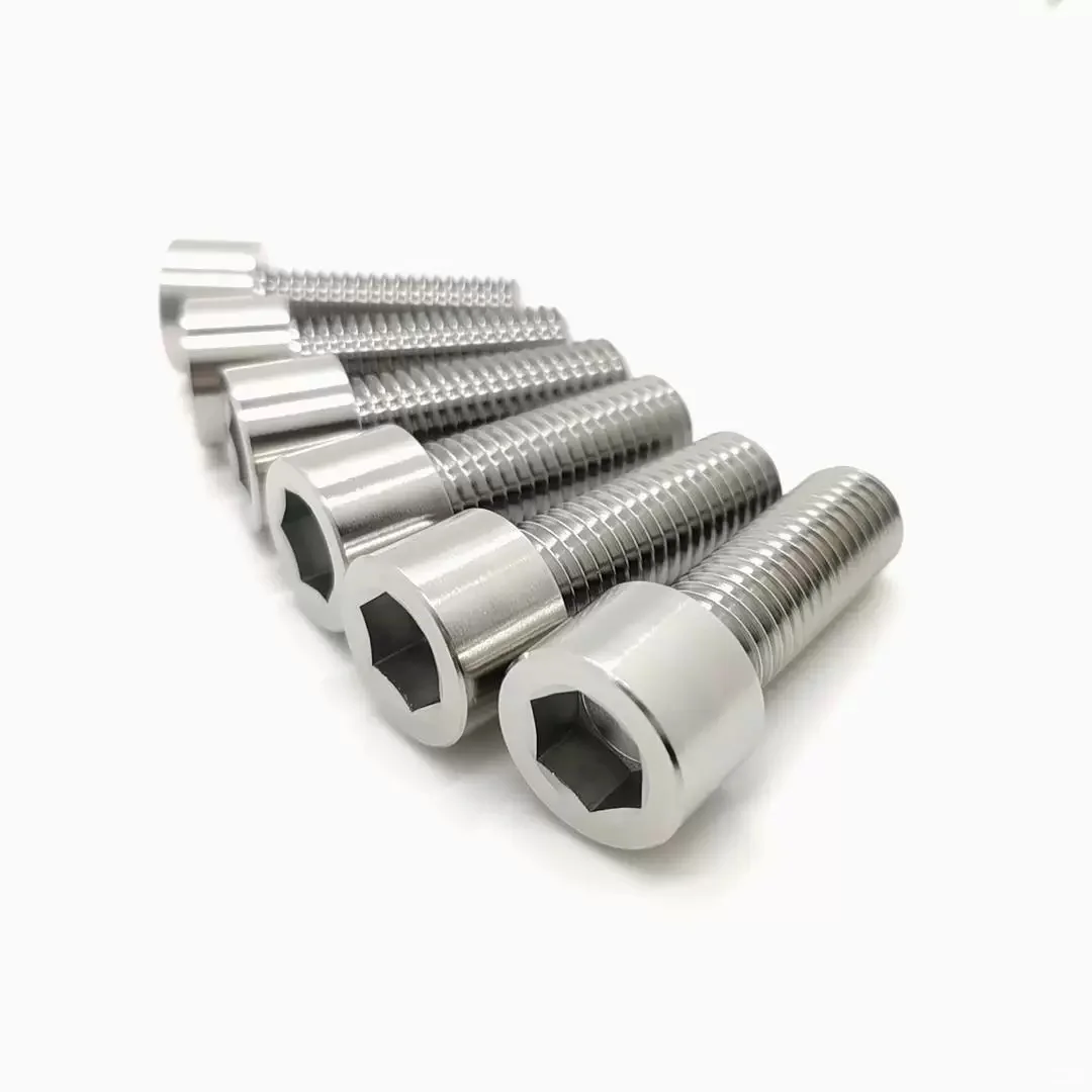 钛合金螺丝加工 钛合金螺母加工 钛合金零部